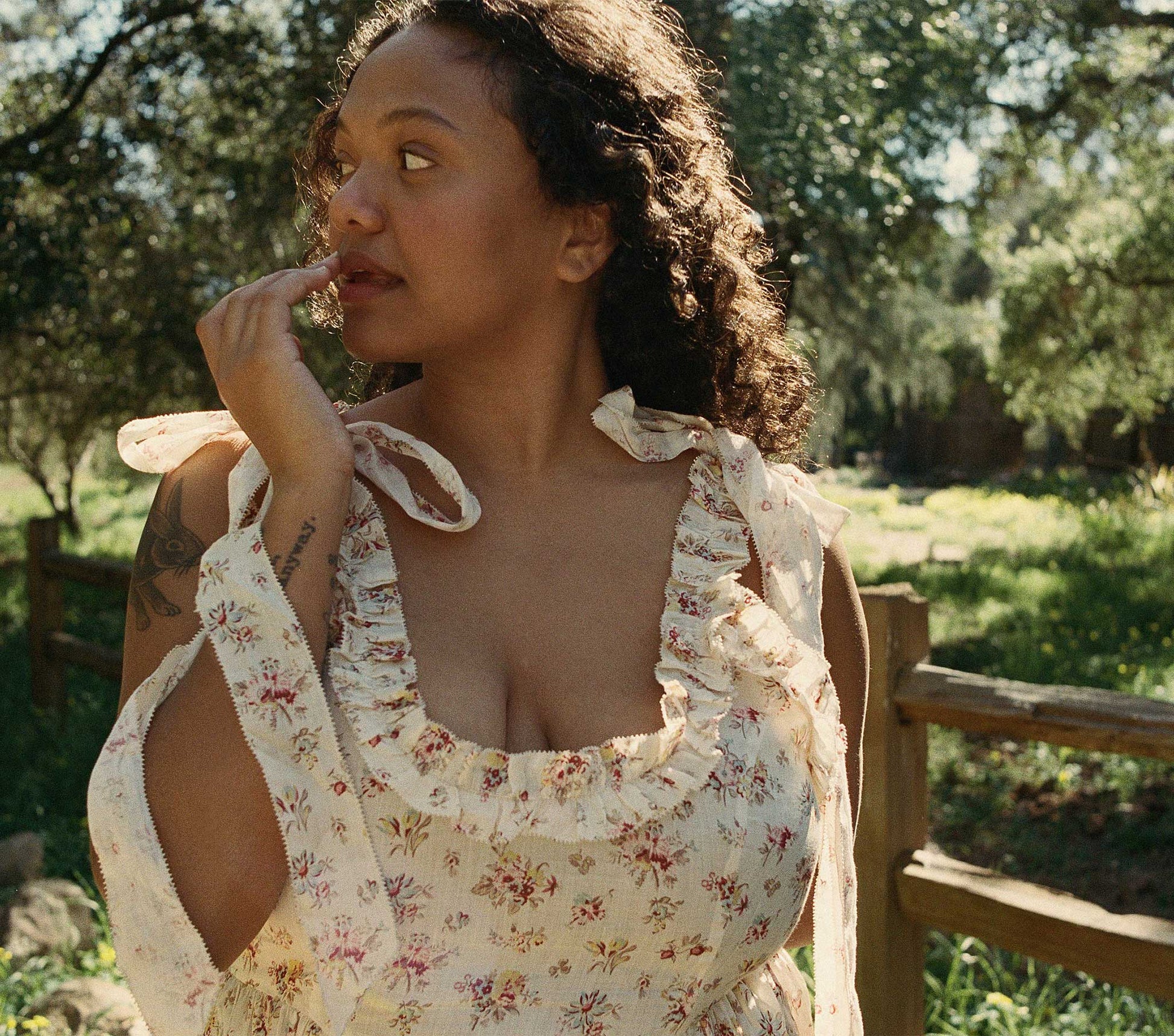 HMD -- ONDINE DRESS -- TUILERIES BLOOMS view 4
