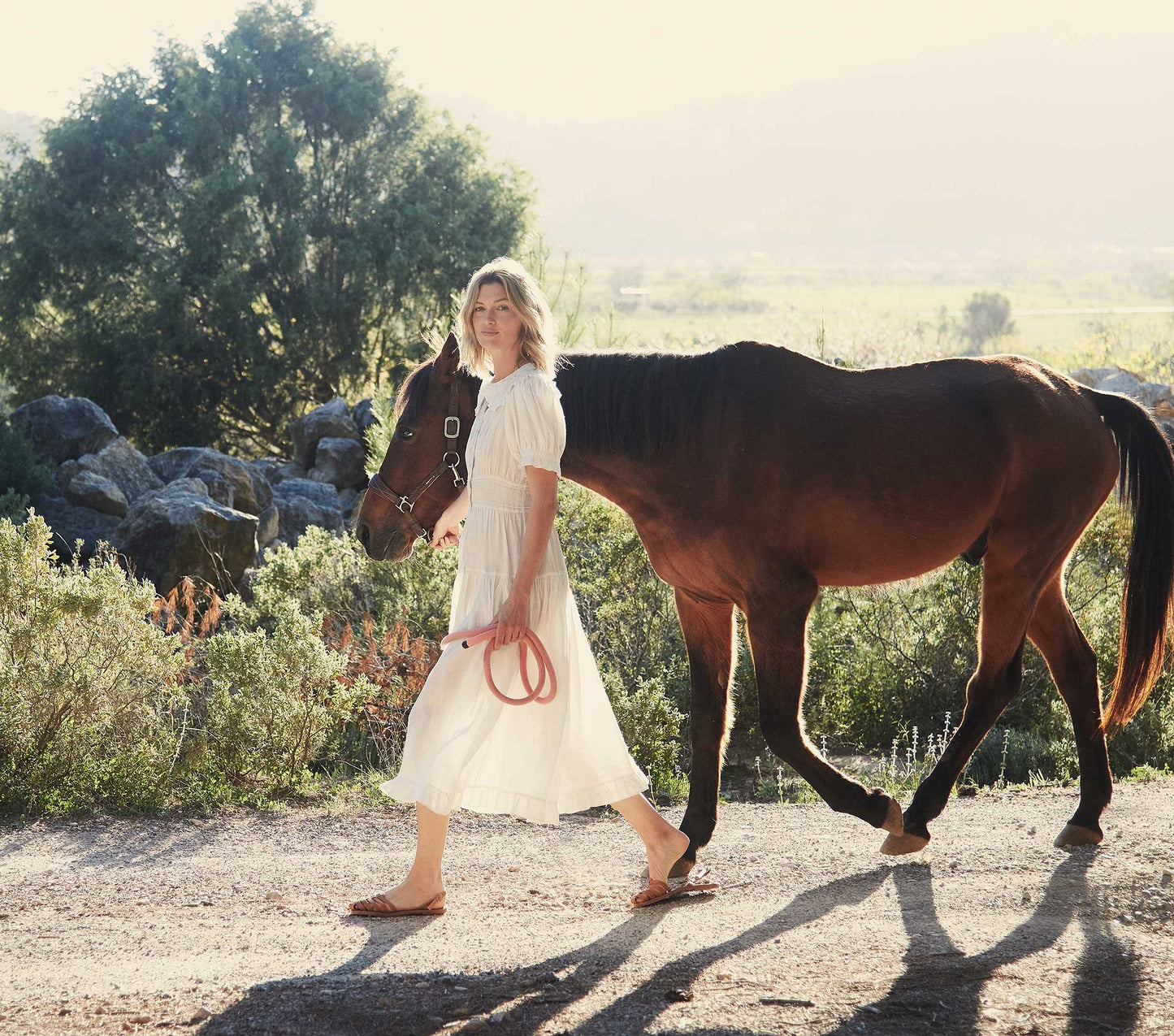HMD -- ANASTASIA DRESS -- HIMALAYAN SALT