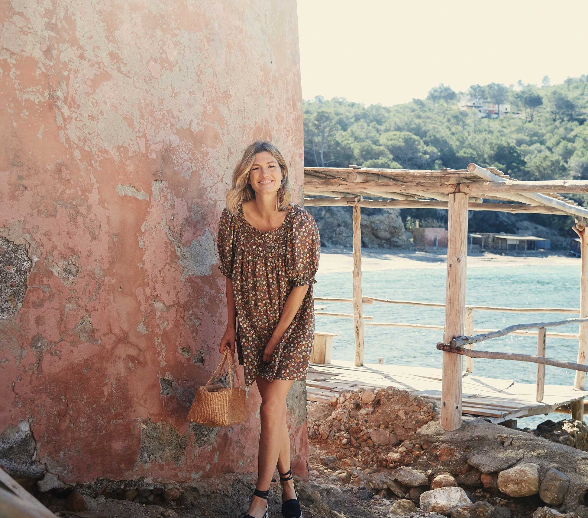 HMD -- PATRICIA DRESS -- BISTRE TASHA GARDEN view 5
