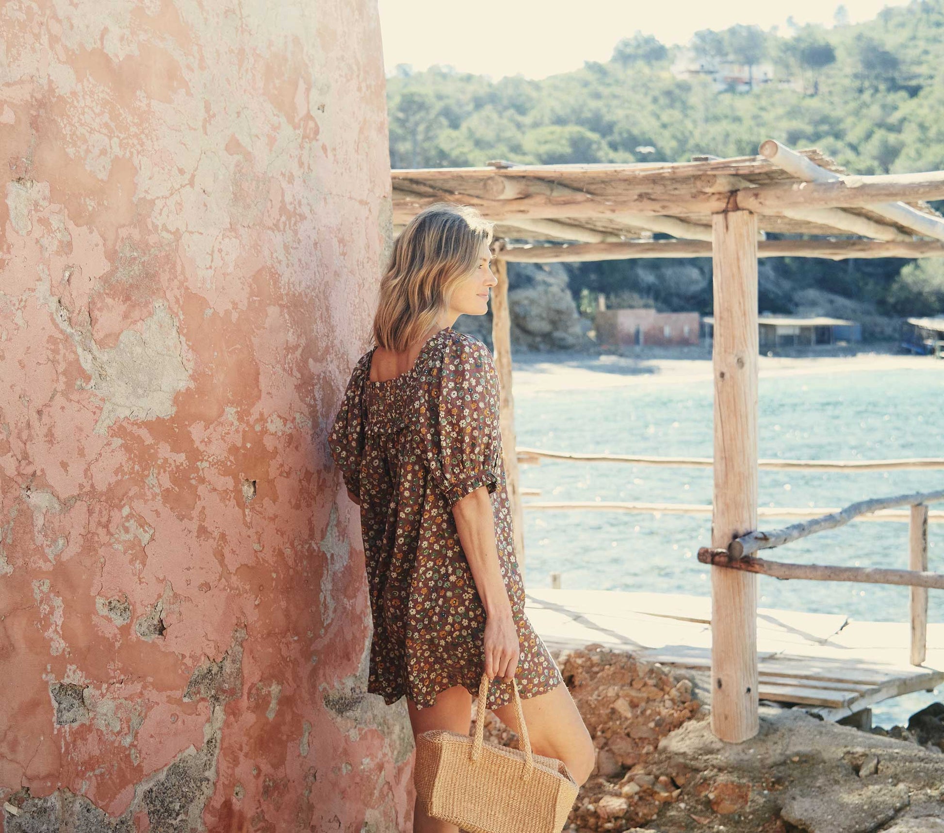 HMD -- PATRICIA DRESS -- BISTRE TASHA GARDEN view 7
