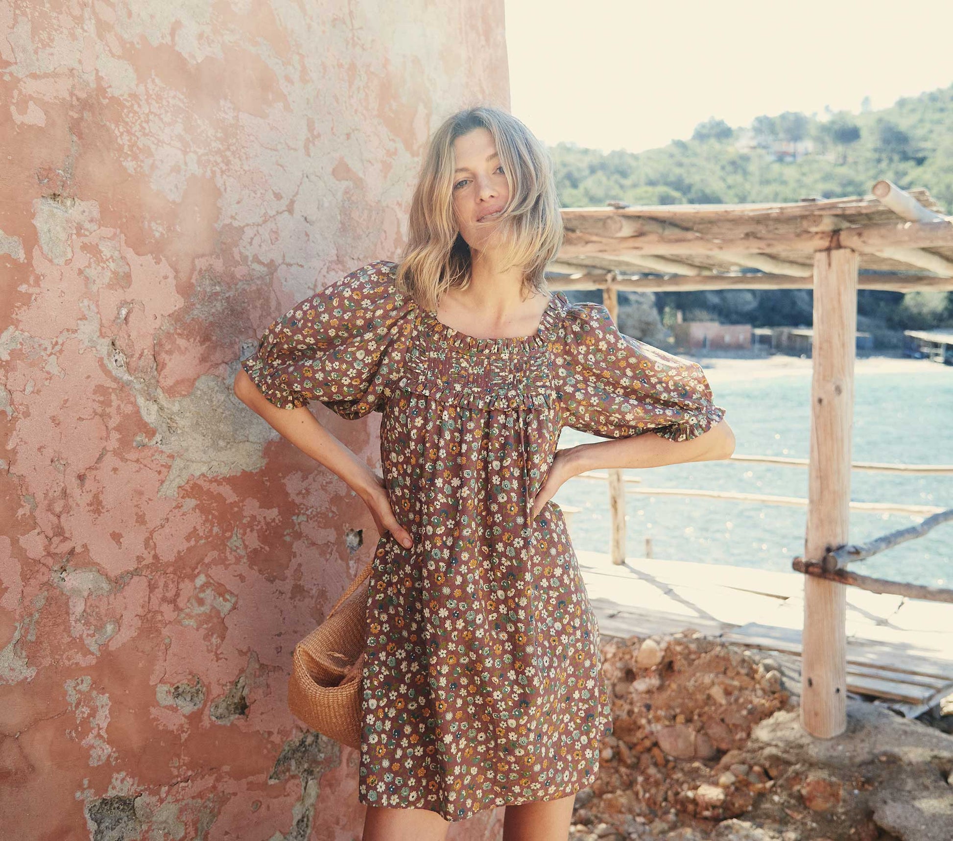 HMD -- PATRICIA DRESS -- BISTRE TASHA GARDEN view 2
