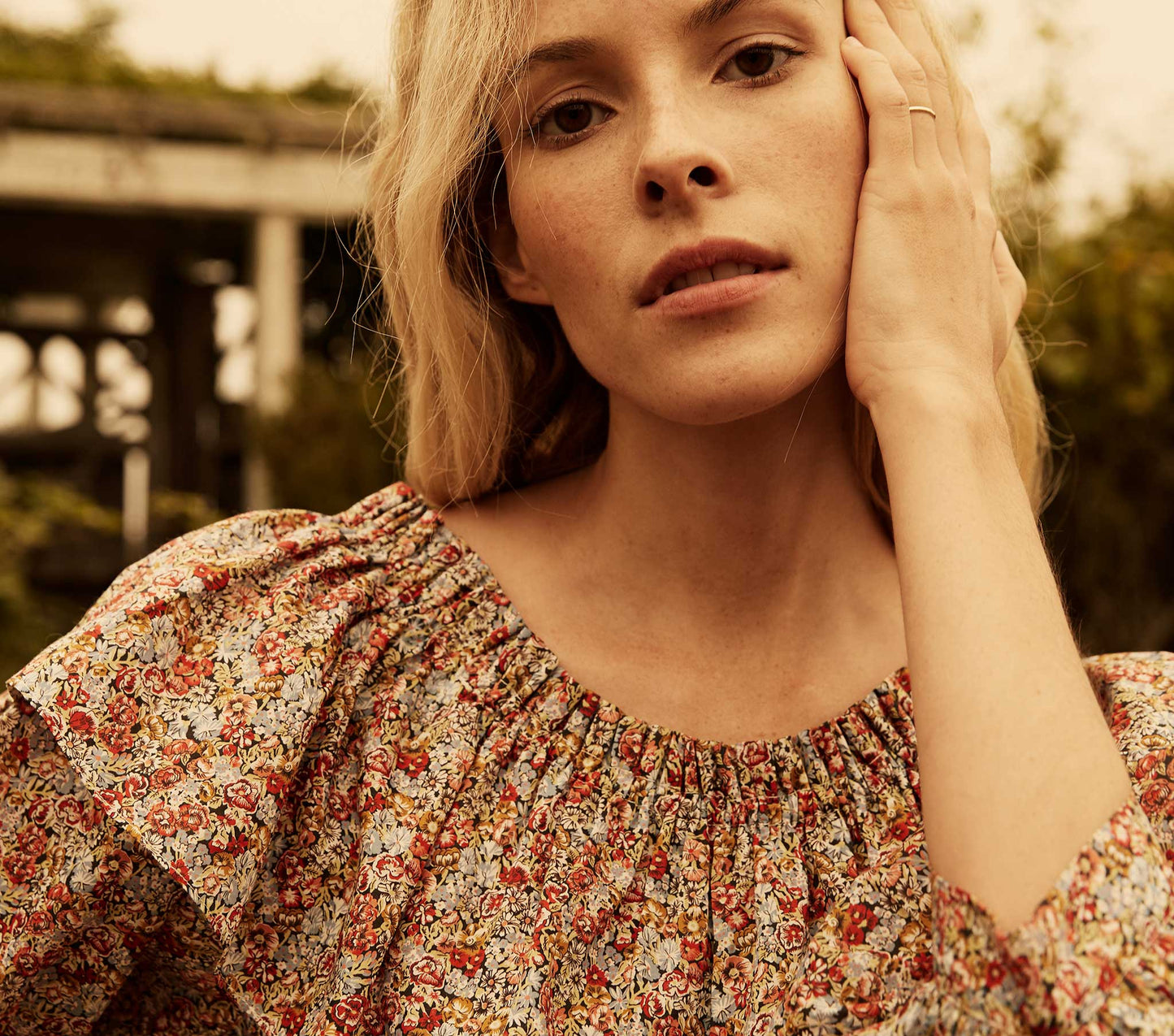 HMD -- DARCY DRESS -- RED CHIVE