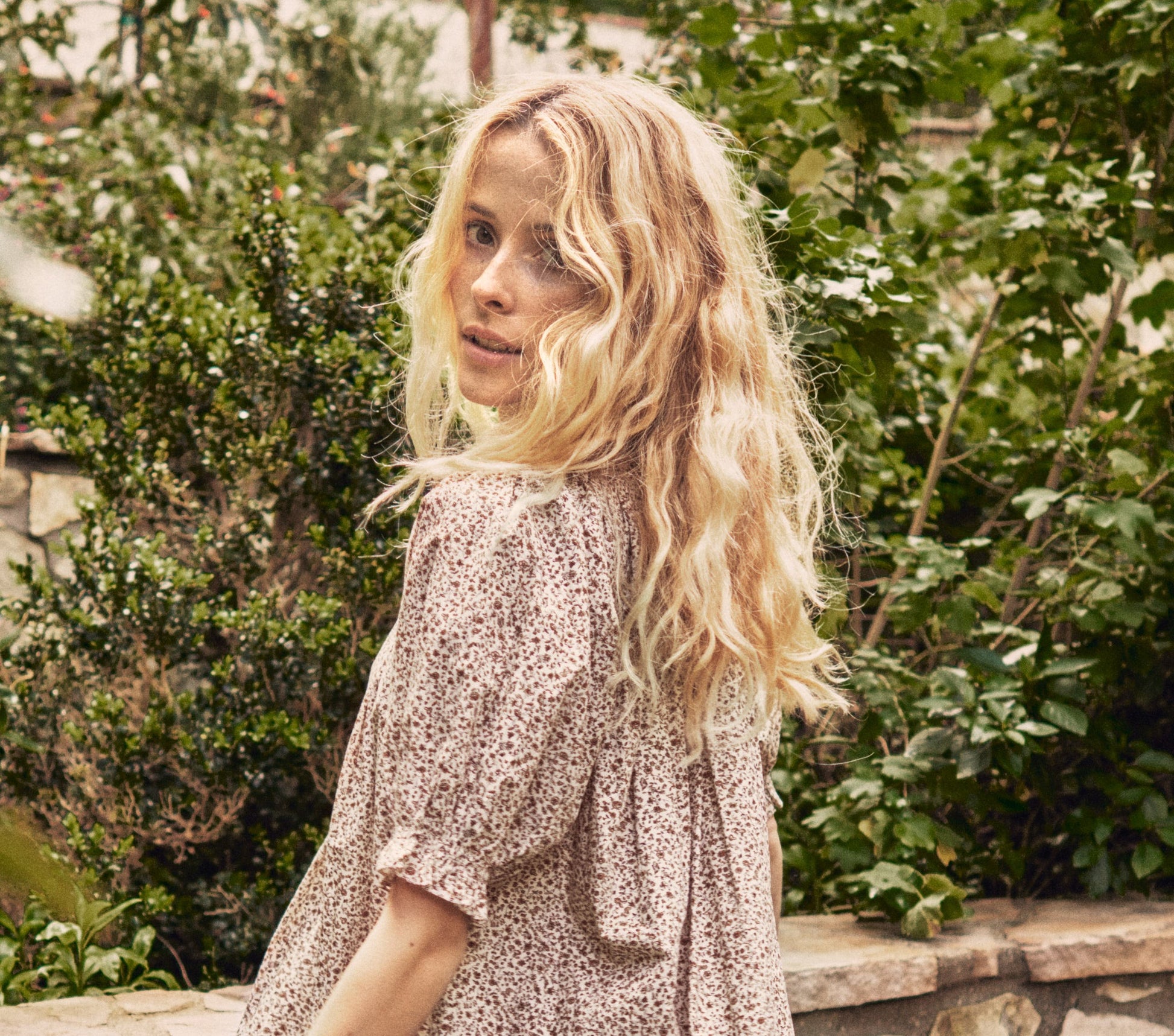 HMD -- ODESSA DRESS -- SIENNA CHAMPIGNON FLORAL view 4
