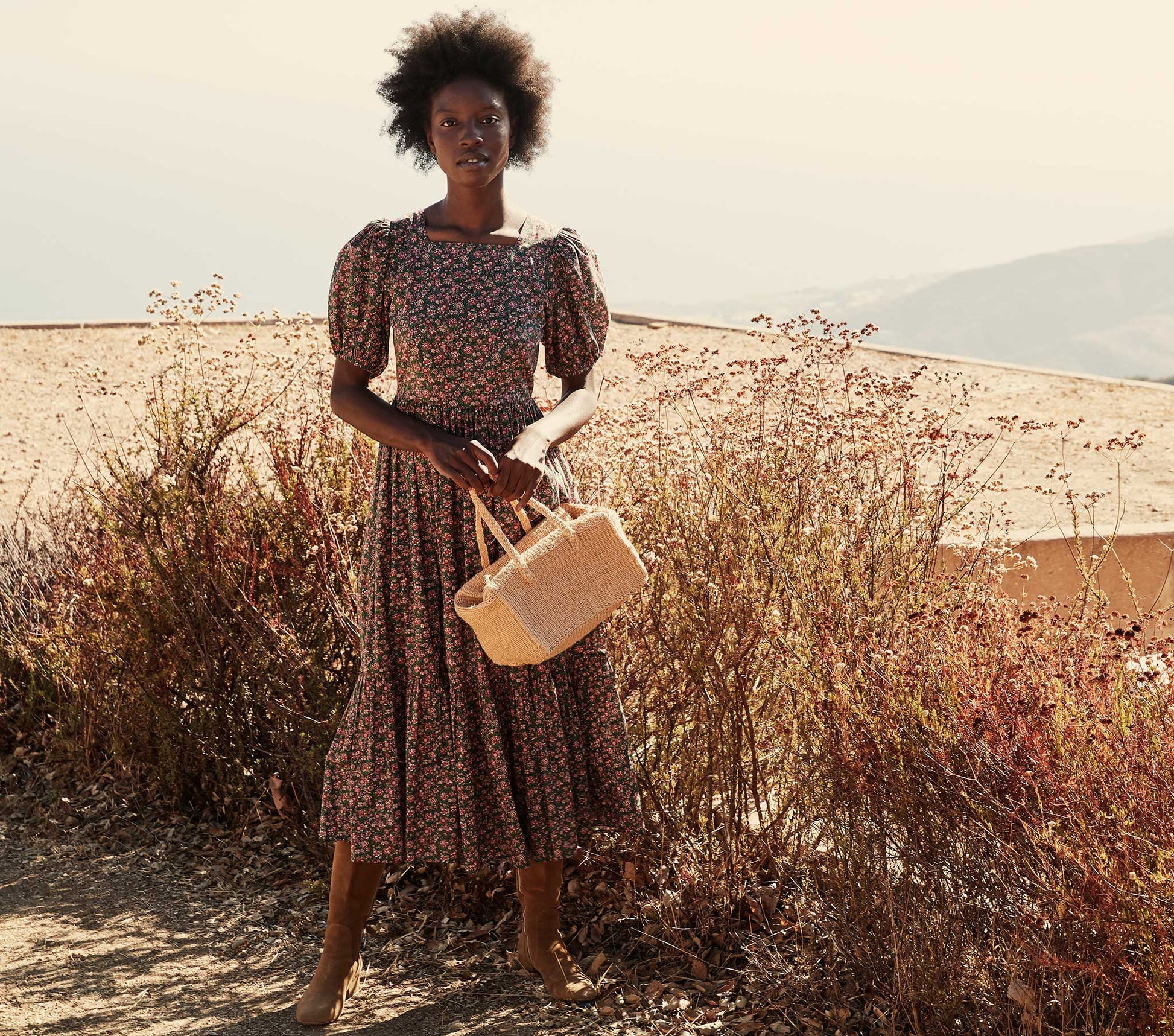 HMD -- DUNE DRESS -- AMELIE FLORAL view 2
