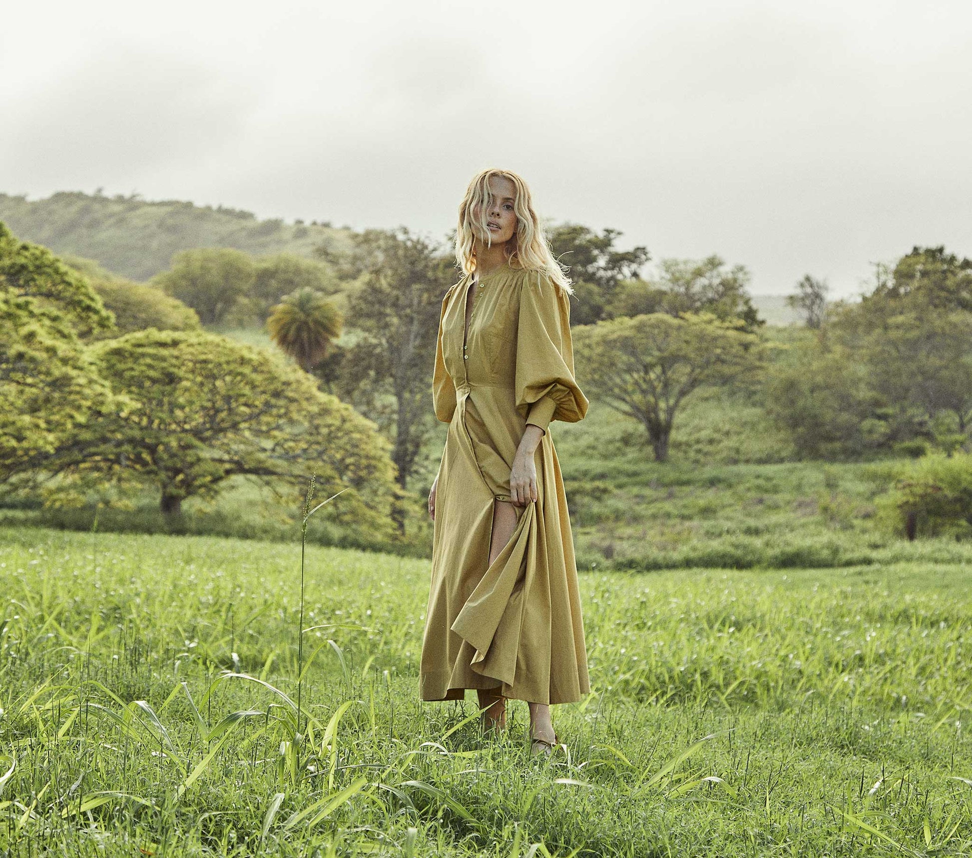 HMD -- EDLYNNE DRESS -- OREGANO view 4
