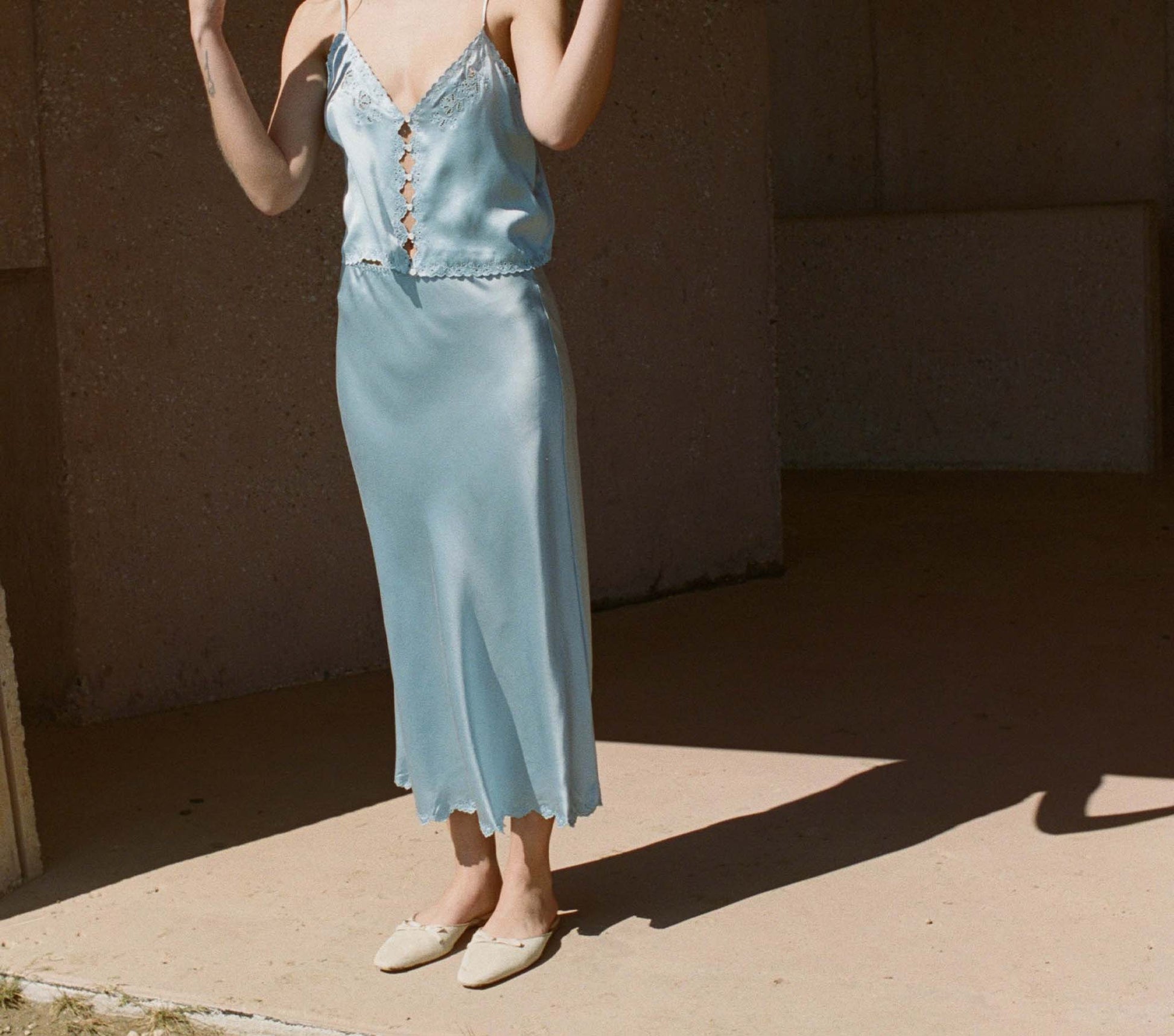 HMD -- ELOWEN SKIRT -- MINERAL BLUE view 6
