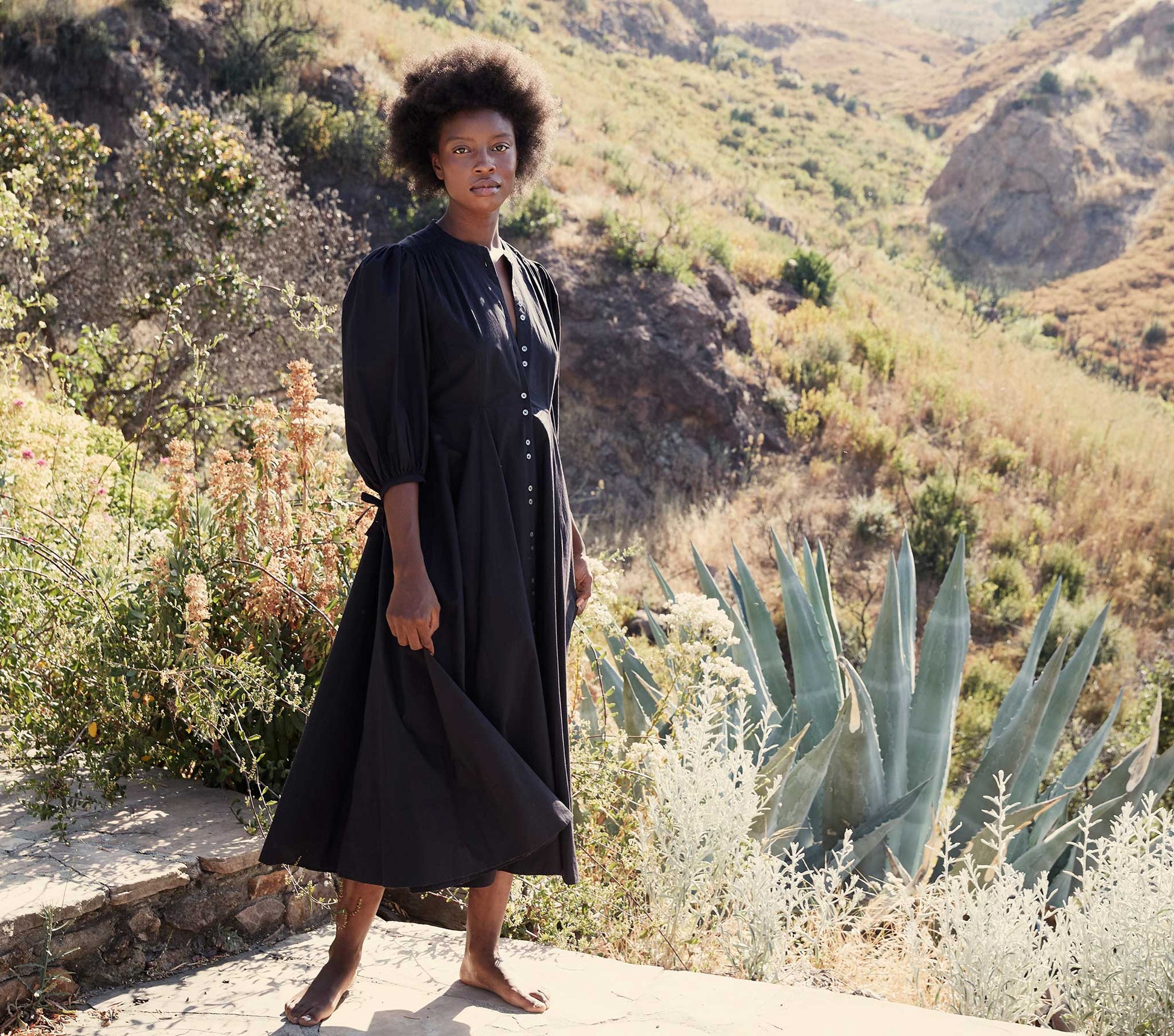 HMD -- EDESSA DRESS -- BLACK view 1
