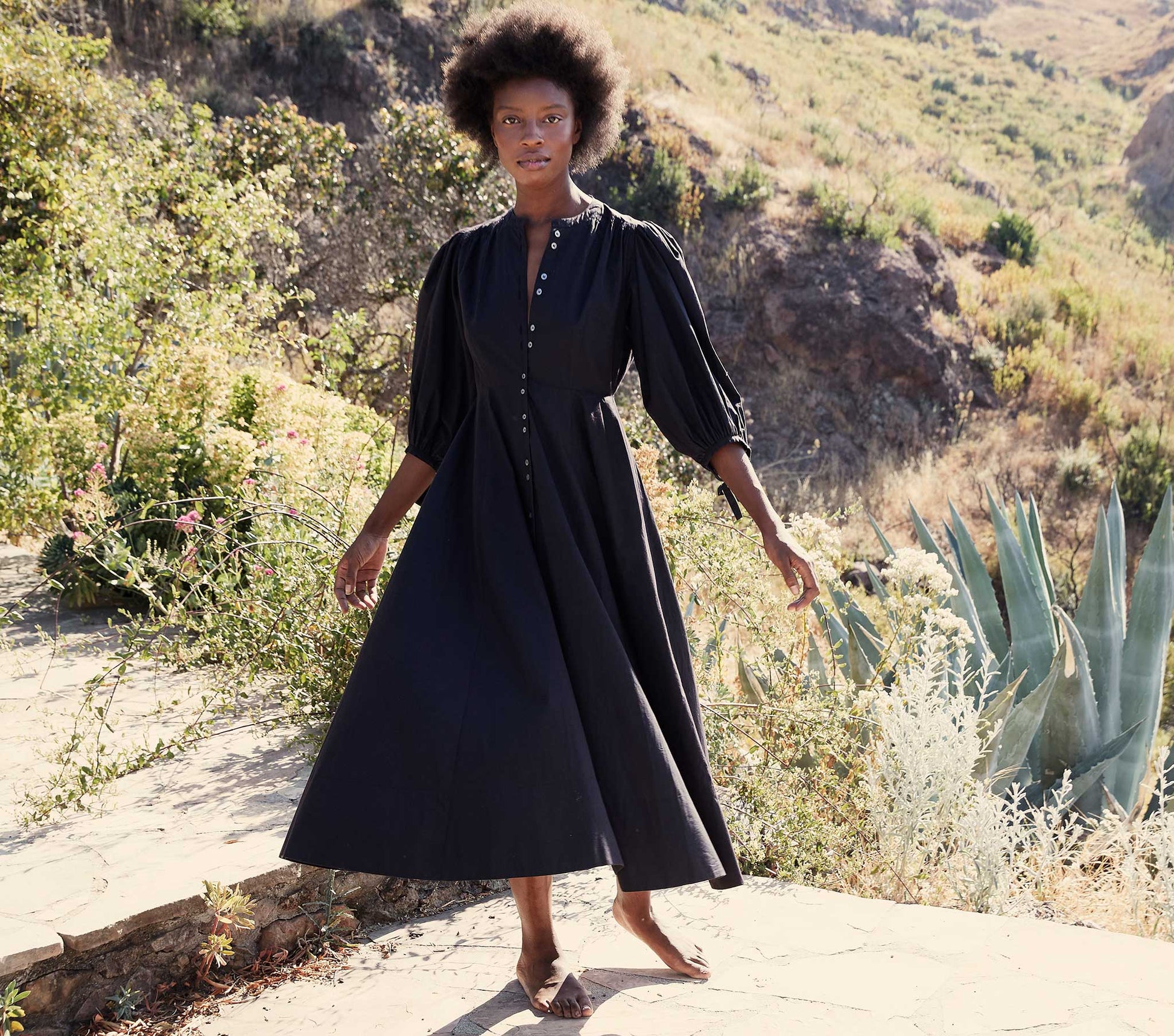 HMD -- EDESSA DRESS -- BLACK view 2
