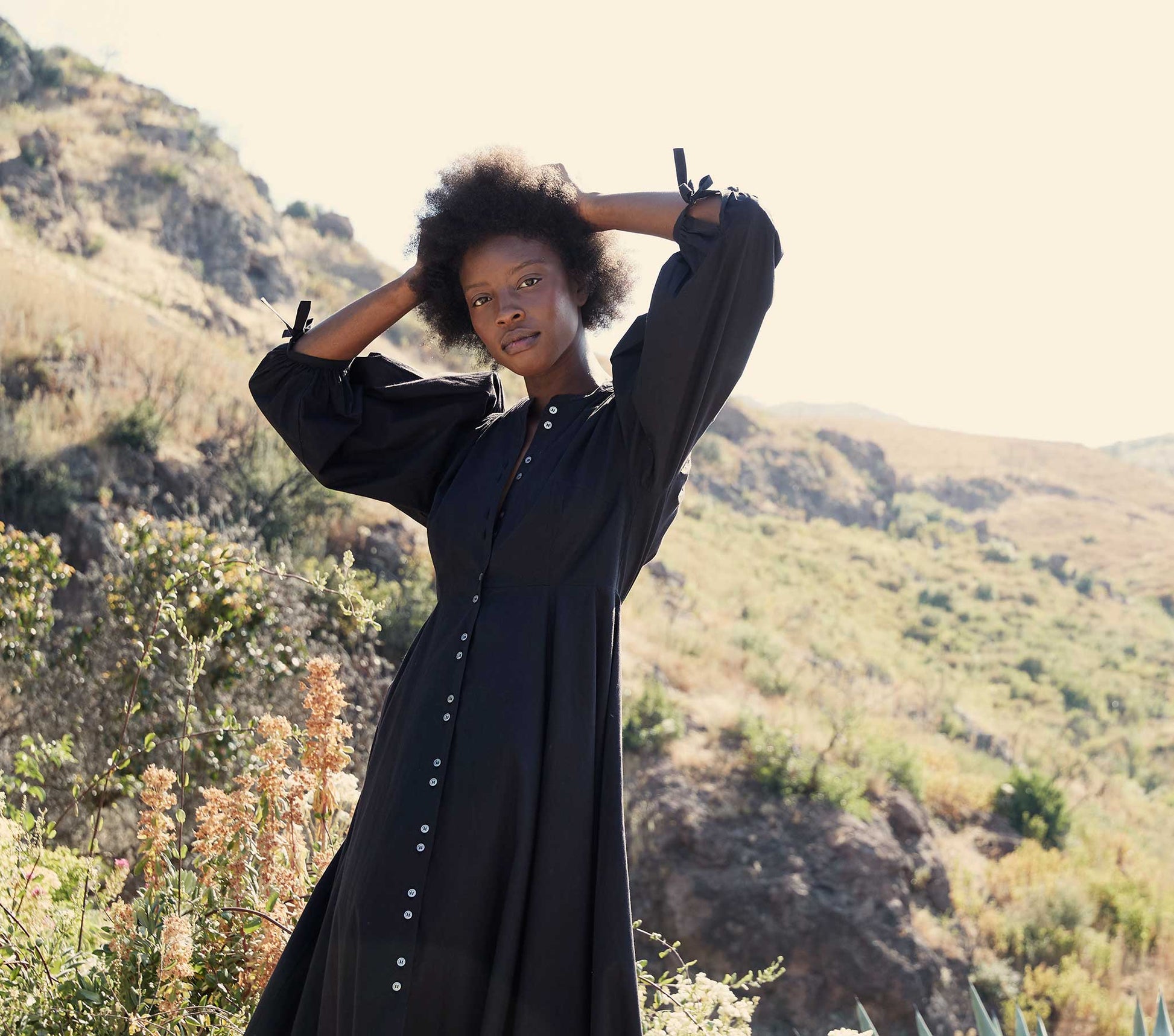HMD -- EDESSA DRESS -- BLACK view 3

