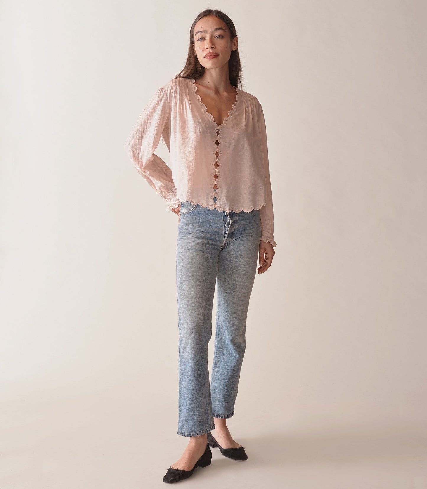 HMD -- ELAYNE TOP -- SUNDRIED ROSE