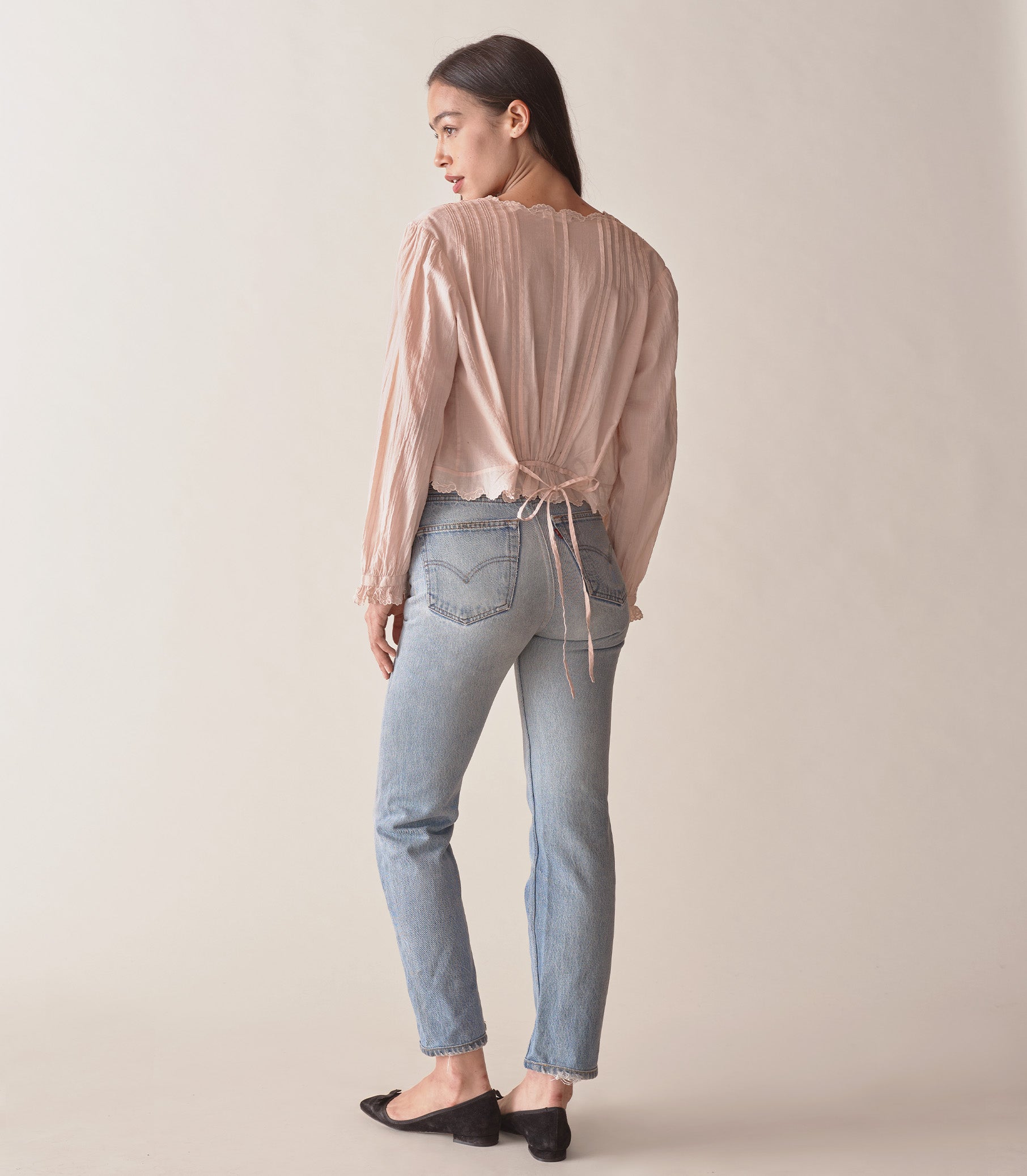 HMD -- ELAYNE TOP -- SUNDRIED ROSE view 4