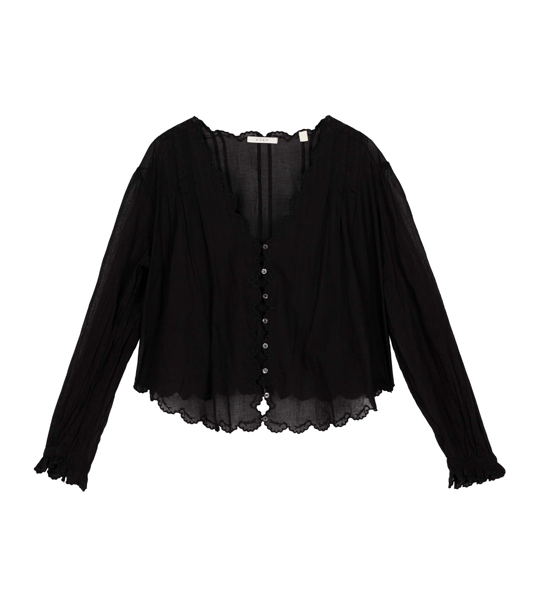 HMD -- ELAYNE TOP -- BLACK view 4