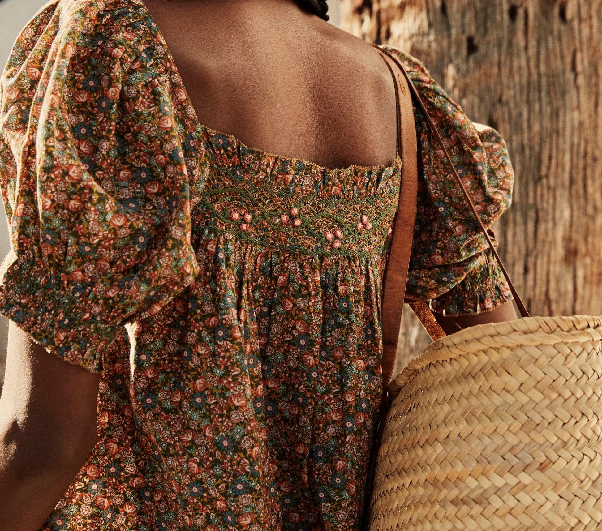 HMD -- ELBA TOP -- YELLOW LAUREL CANYON ROSE view 14
