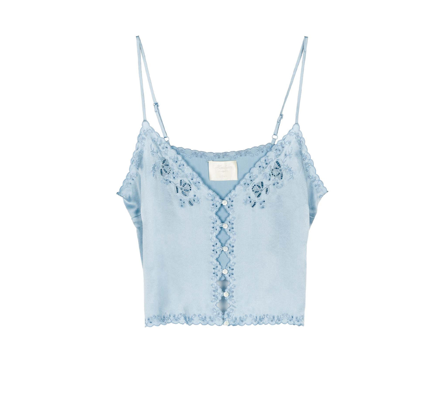 HMD -- ELISE TOP -- MINERAL BLUE