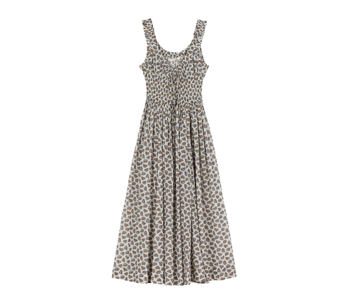 HMD -- EMMARETTA DRESS -- SEA SALT BEDFORD PAISLEY