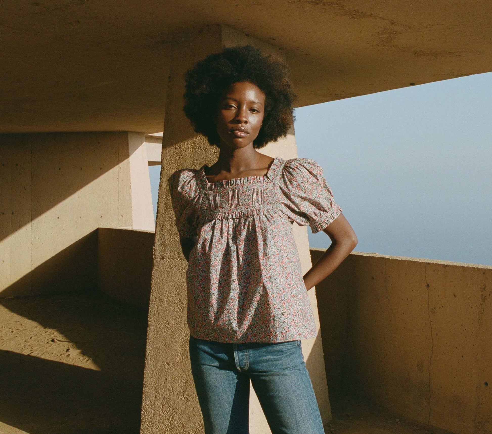 HMD -- FRANCES TOP -- PETIT JARDIN view 2
