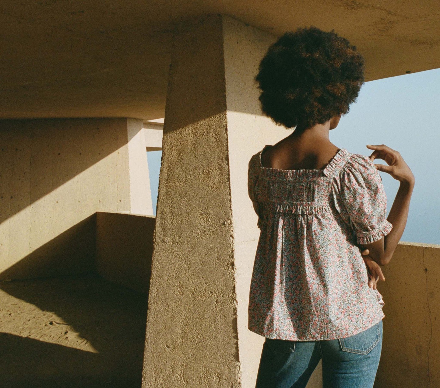 HMD -- FRANCES TOP -- PETIT JARDIN