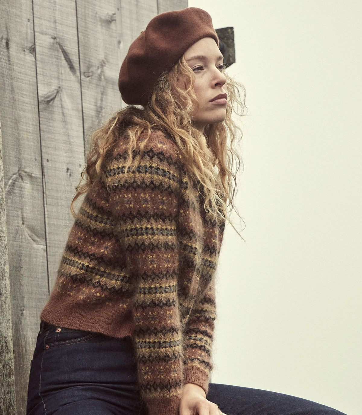 HMD -- GEORGIANNA BERET -- CAMEL