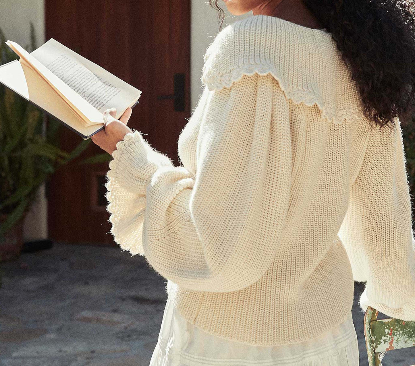 HMD -- HELEINE CARDIGAN -- CREAM