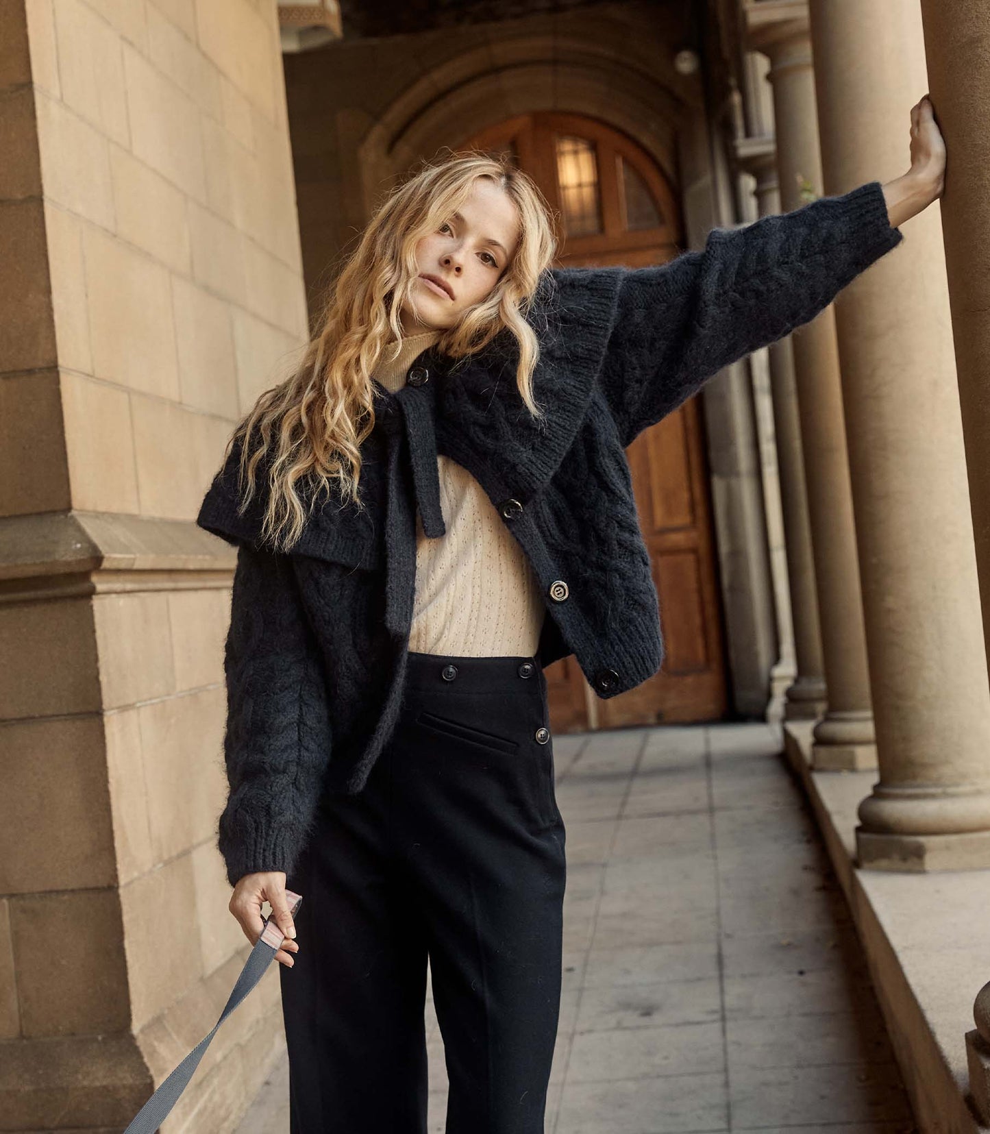 HMD -- HOLLAND CARDIGAN -- NAVY