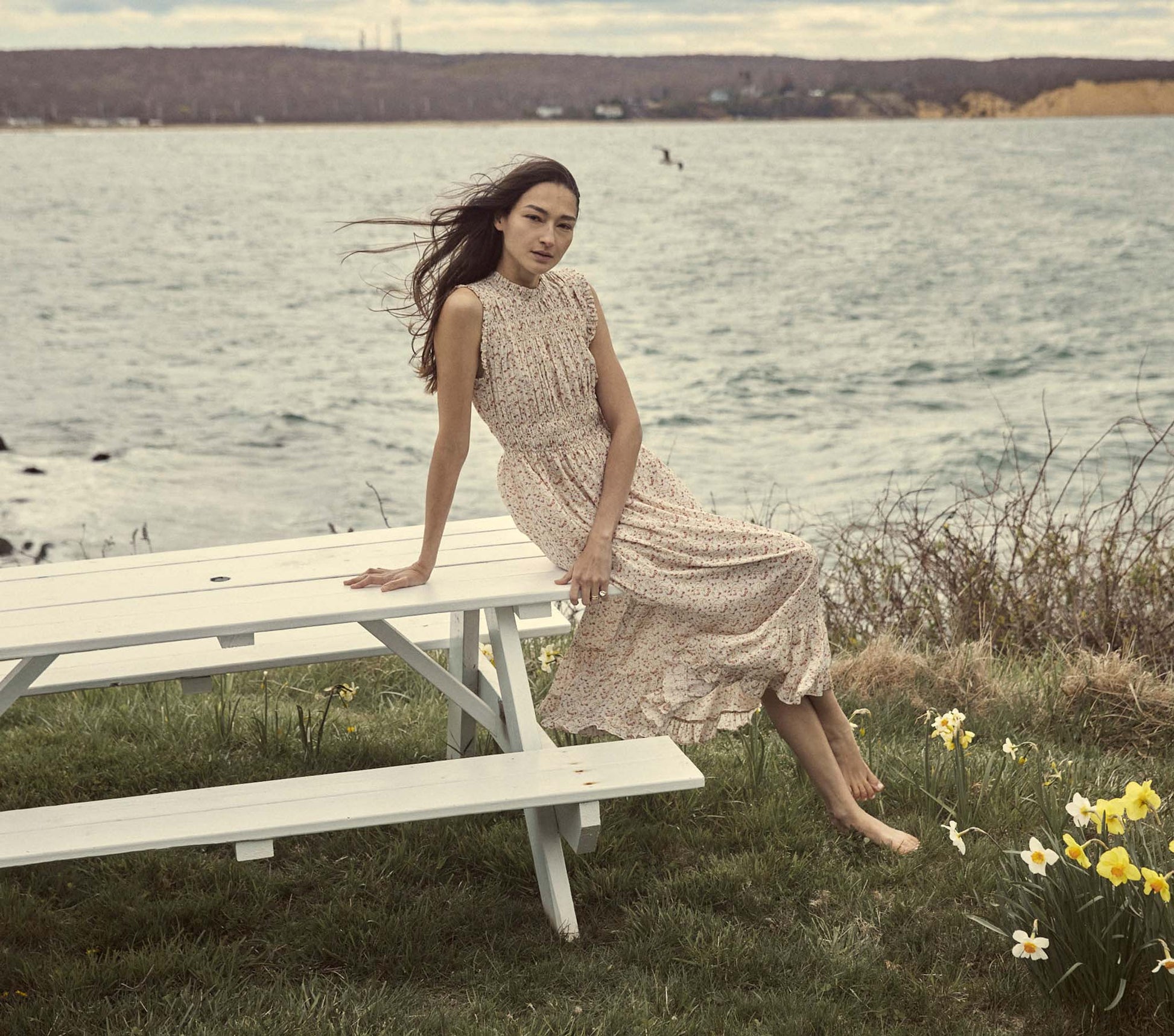 HMD -- HOLLIS DRESS -- SUNSHINE MEADOW FLORAL view 1
