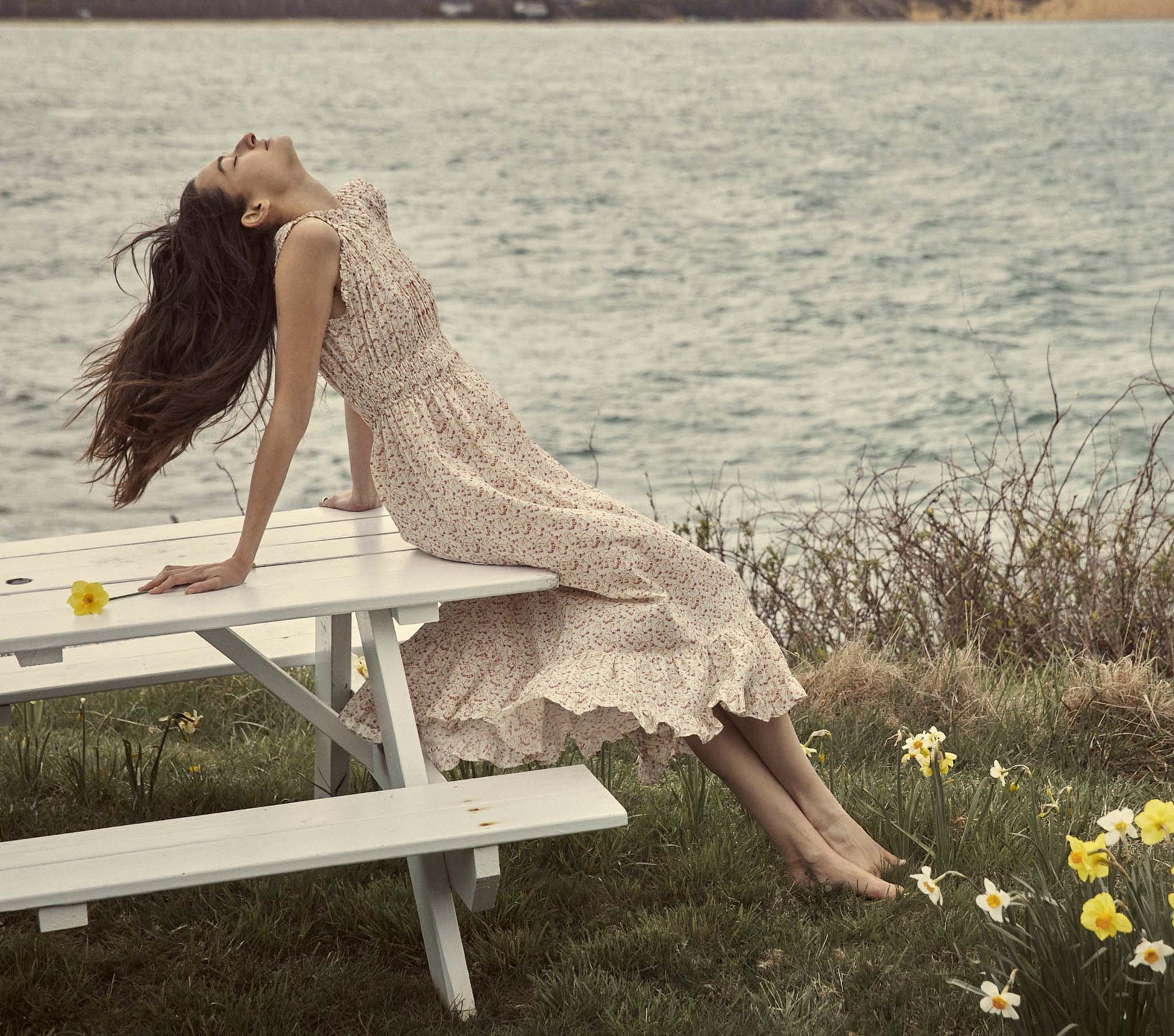HMD -- HOLLIS DRESS -- SUNSHINE MEADOW FLORAL view 2
