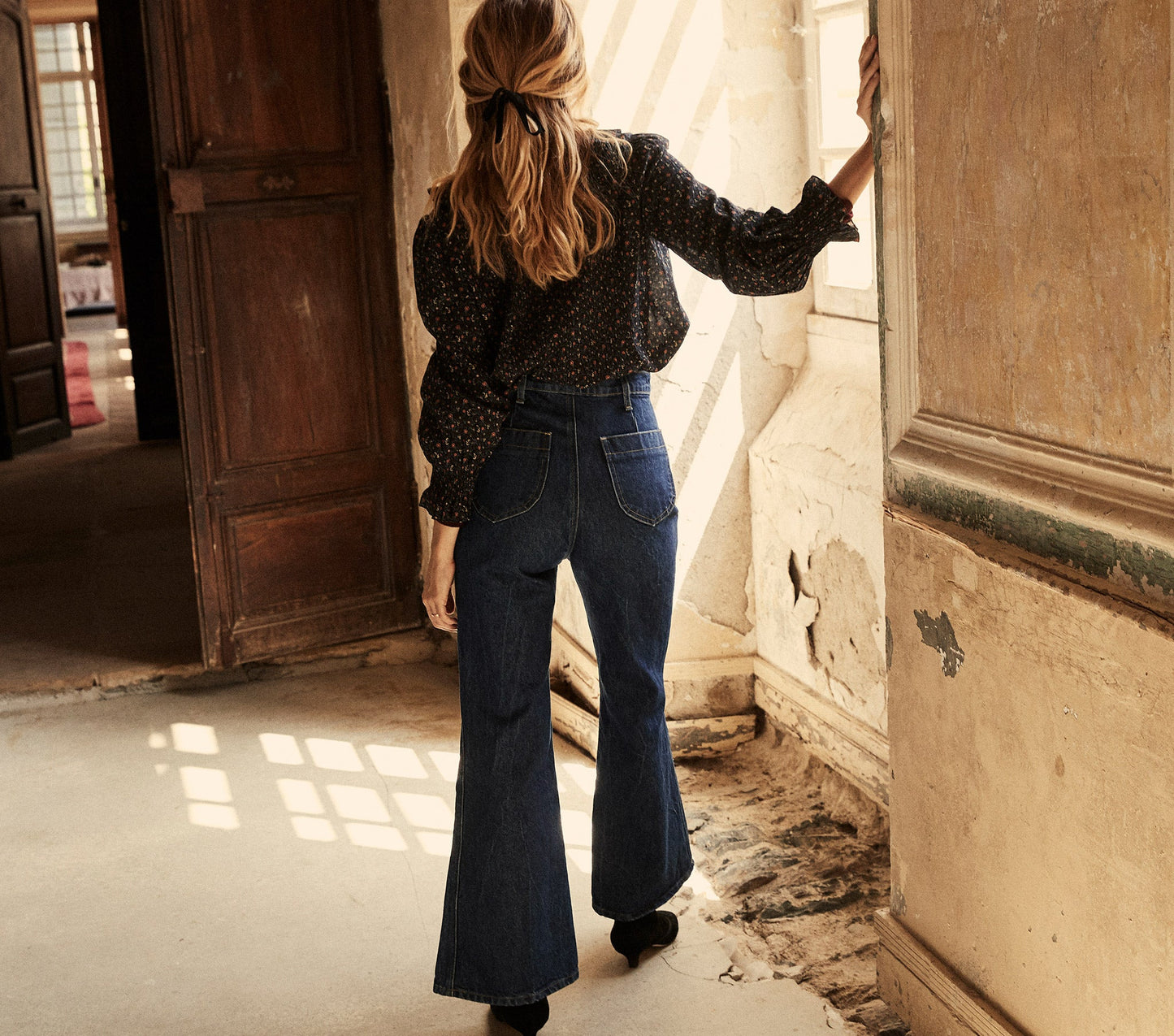 HMD -- HARDY TOP -- BLACK MARFA PAISLEY