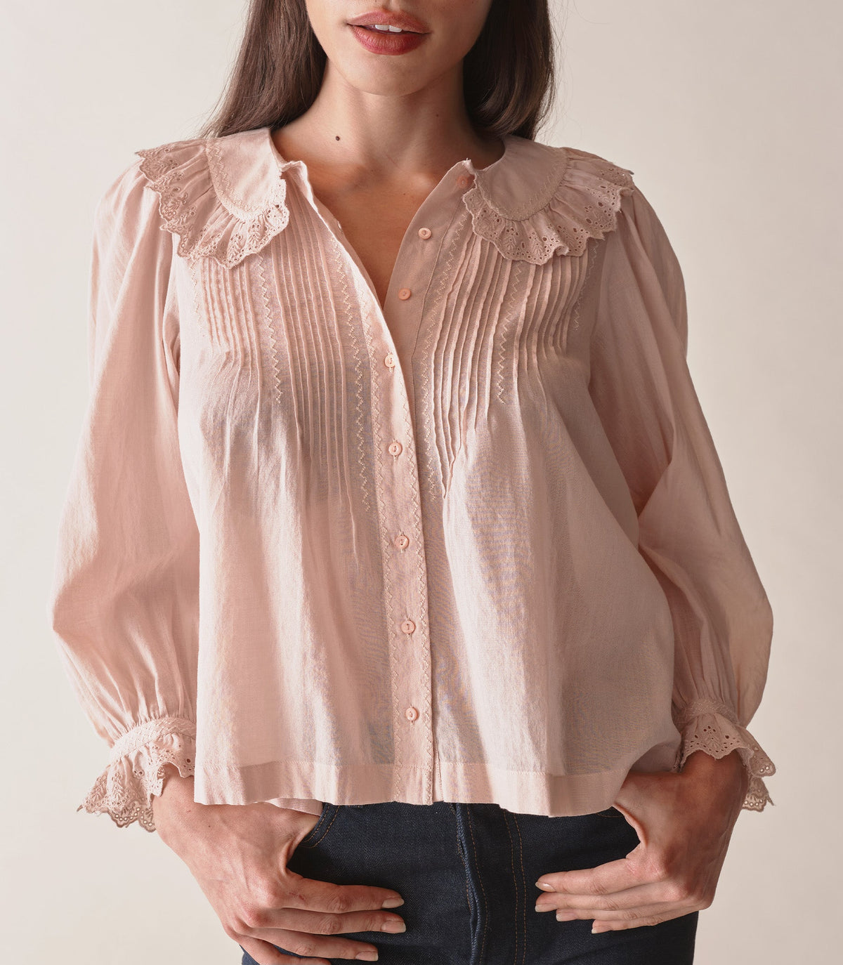 HMD -- HELENE TOP -- SUNDRIED ROSE