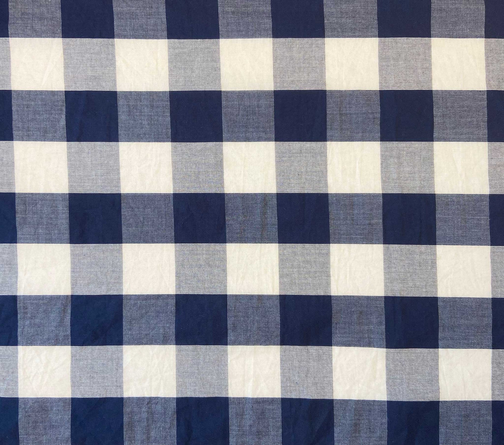 HMD -- WHISPER DRESS -- NAVY GINGHAM view 5
