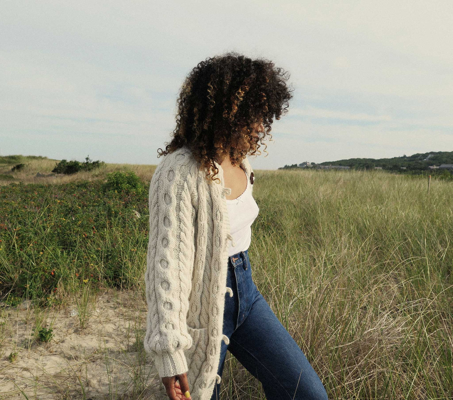 HMD -- BRIGHTON CARDIGAN SWEATER -- CREAM