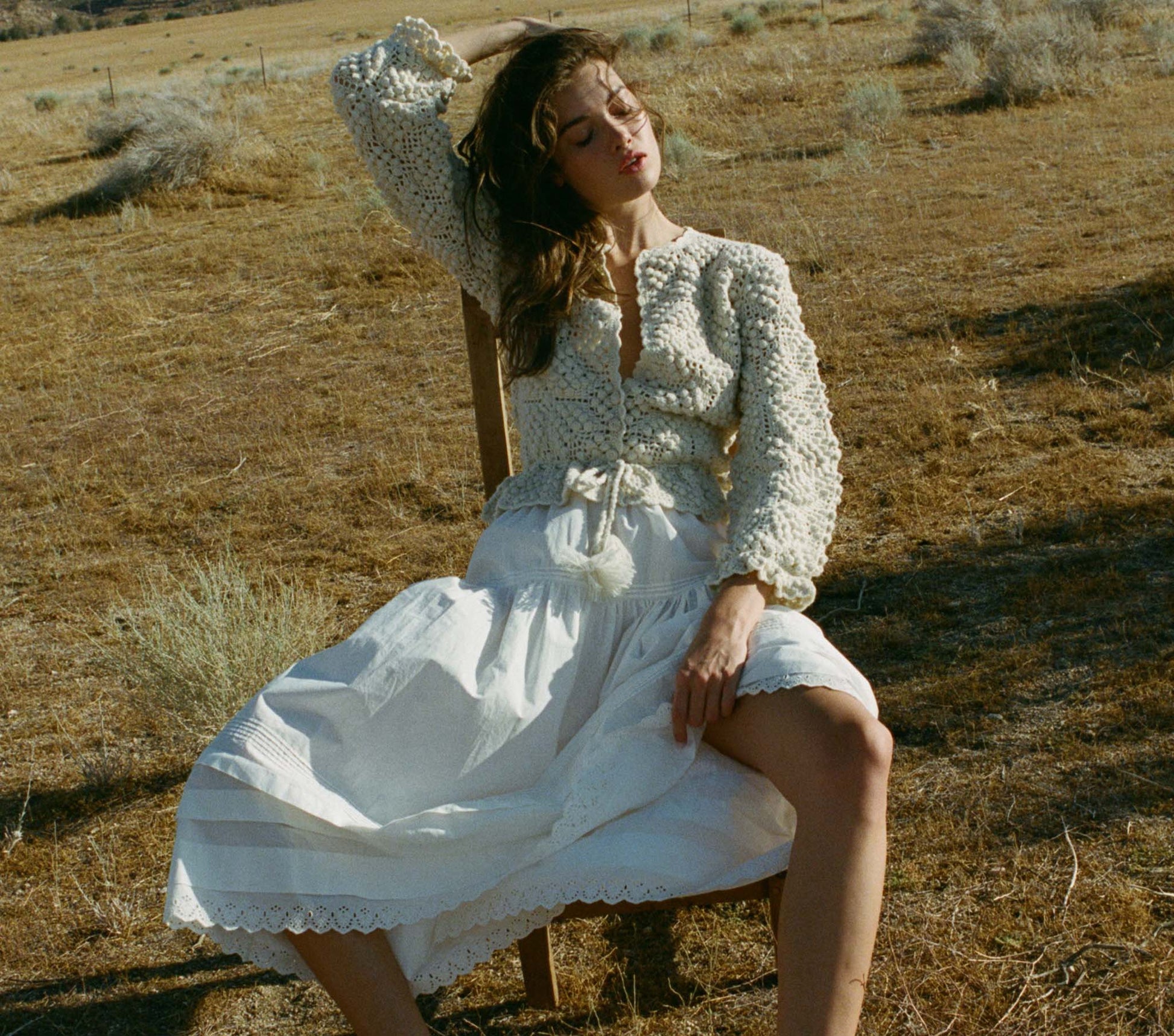 HMD -- JACINTA CARDIGAN -- WINTER WHEAT view 5
