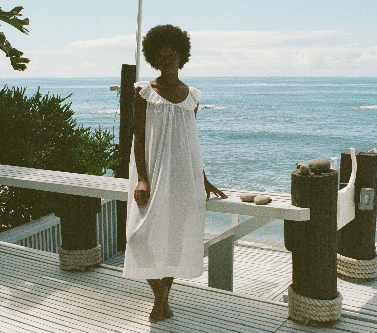 HMD -- JETTIE NIGHTGOWN -- SALT