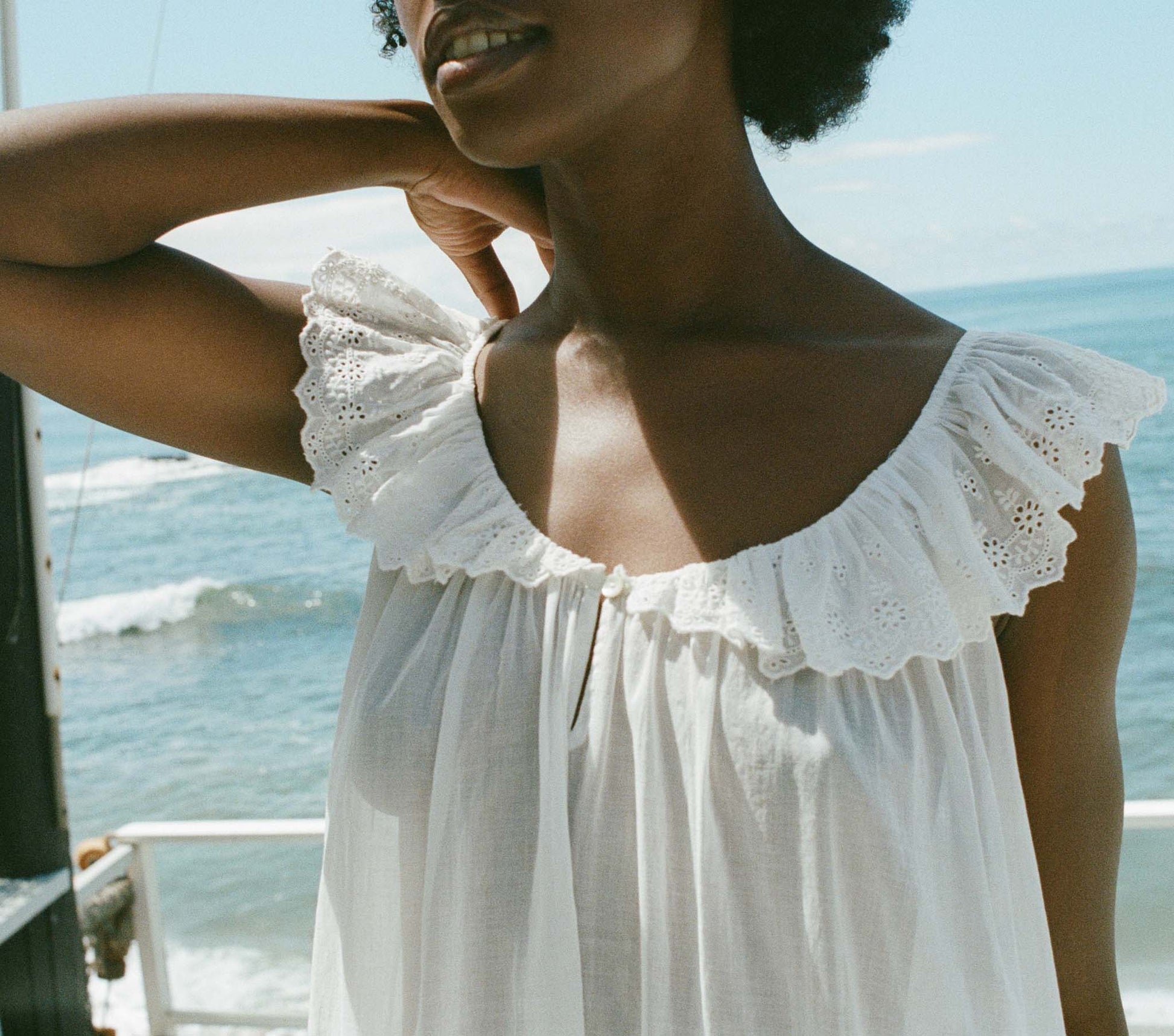 HMD -- JETTIE NIGHTGOWN -- SALT view 1
