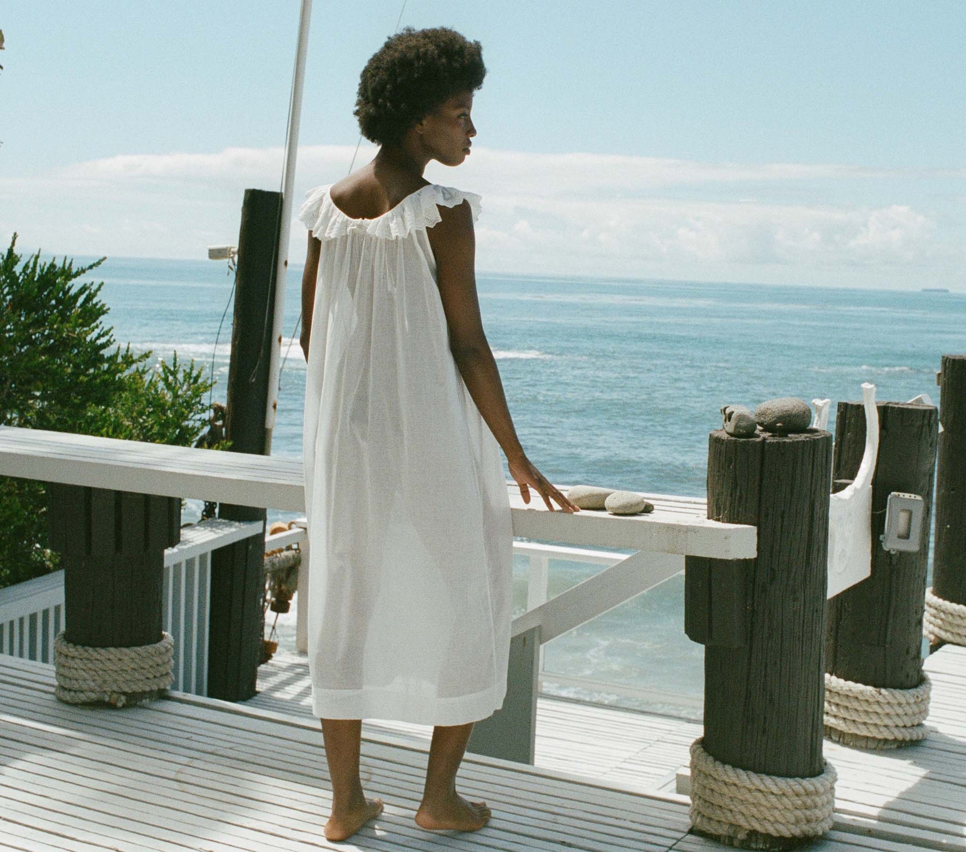 HMD -- JETTIE NIGHTGOWN -- SALT view 2
