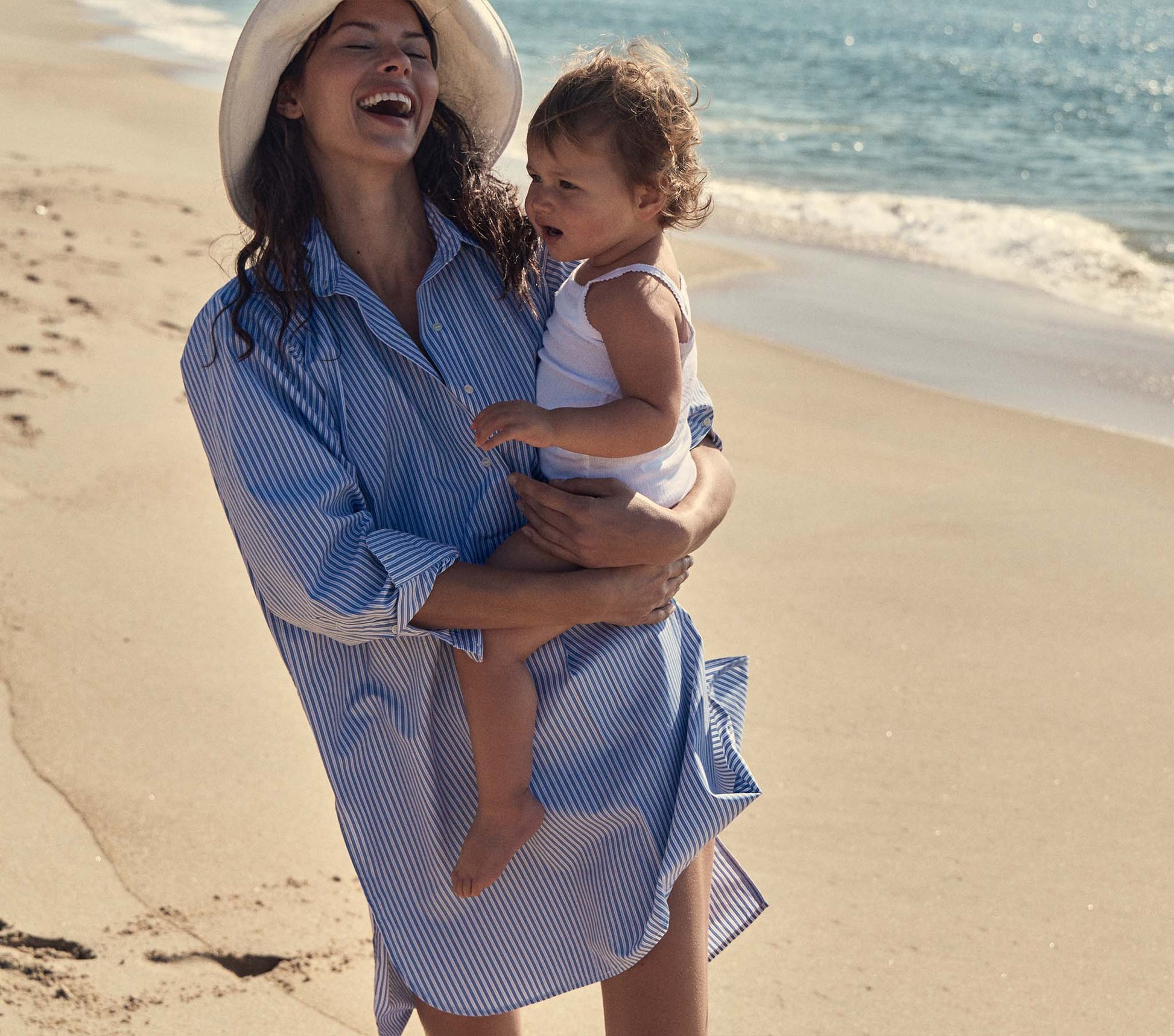 HMD -- JORA DRESS -- MONTAUK STRIPE view 1
