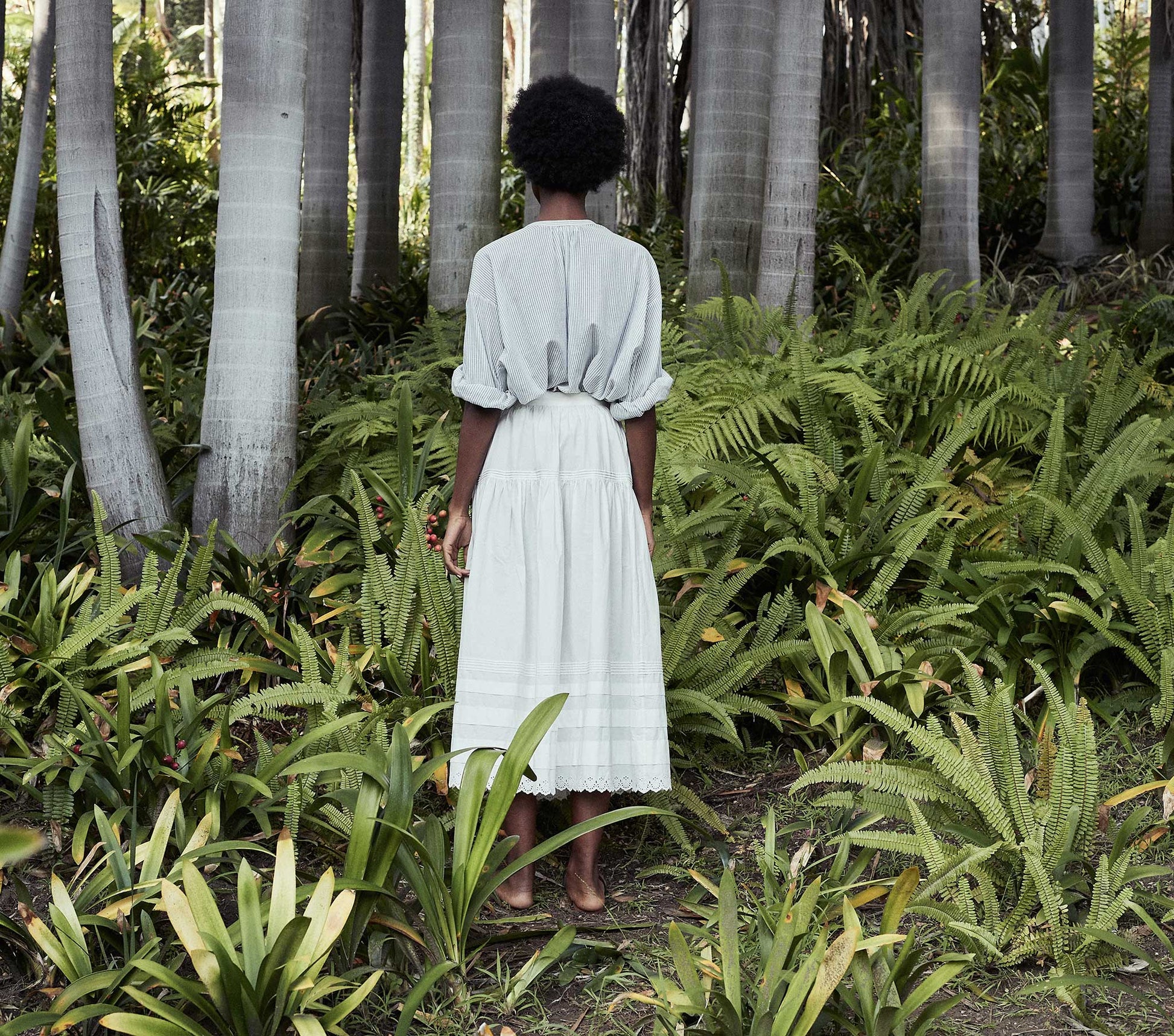 HMD -- THE JANE BLOUSE -- SAVOIE STRIPE view 6
