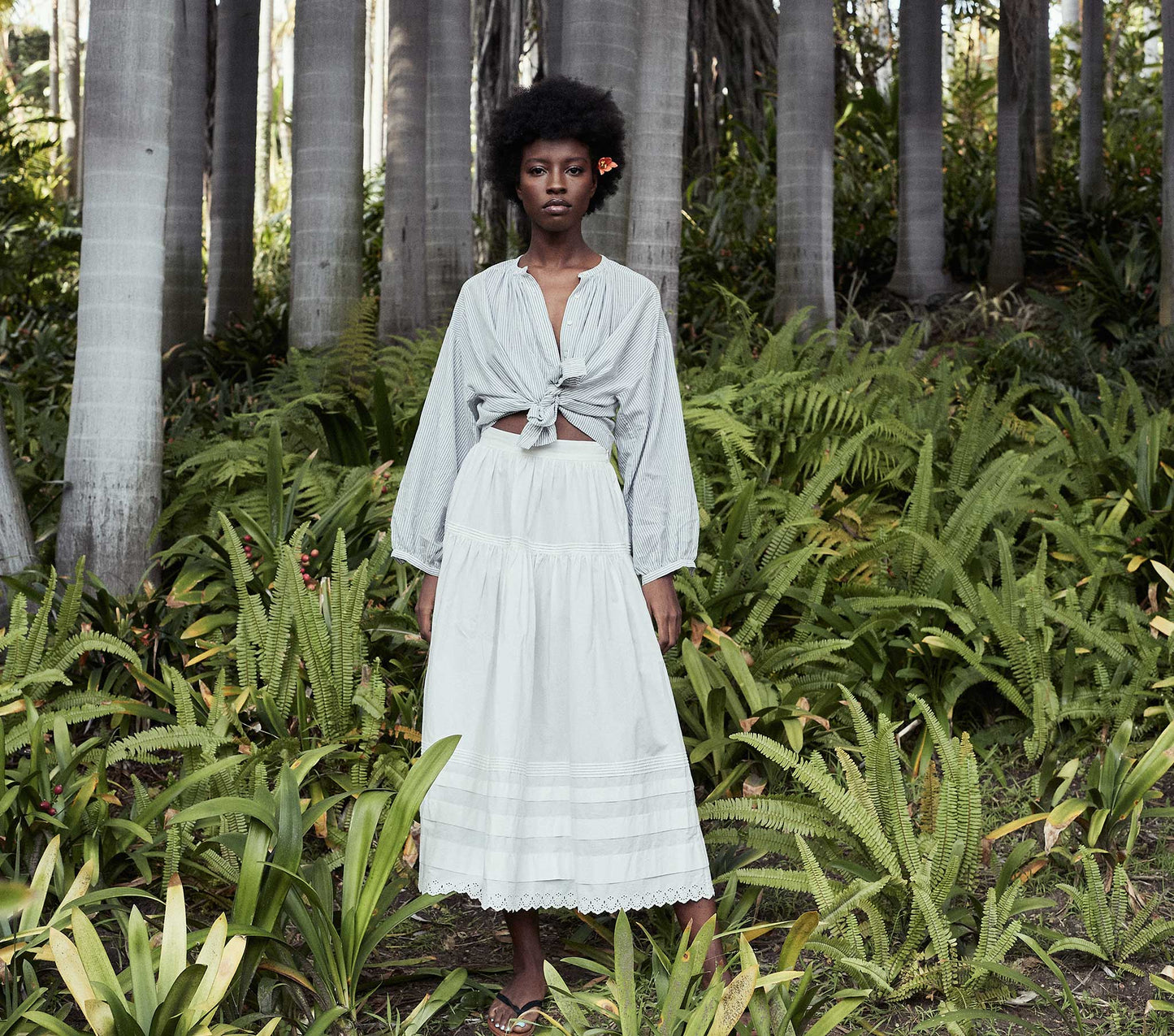 HMD -- THE JANE BLOUSE -- SAVOIE STRIPE