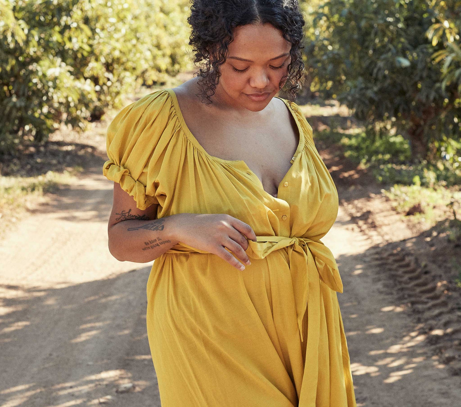 HMD -- JUNO DRESS -- MOSS view 4
