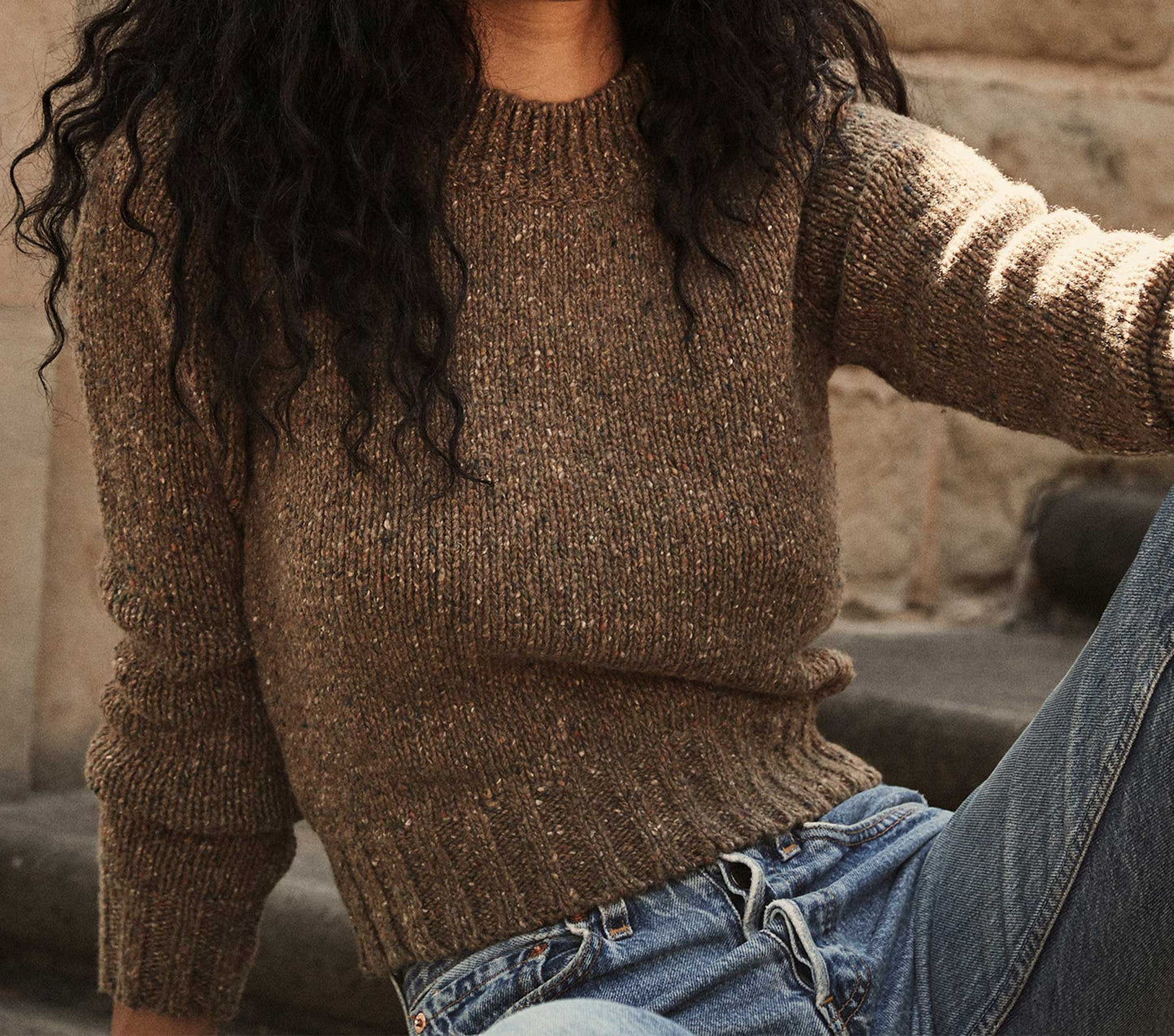 HMD -- KAIA SWEATER -- HICKORY