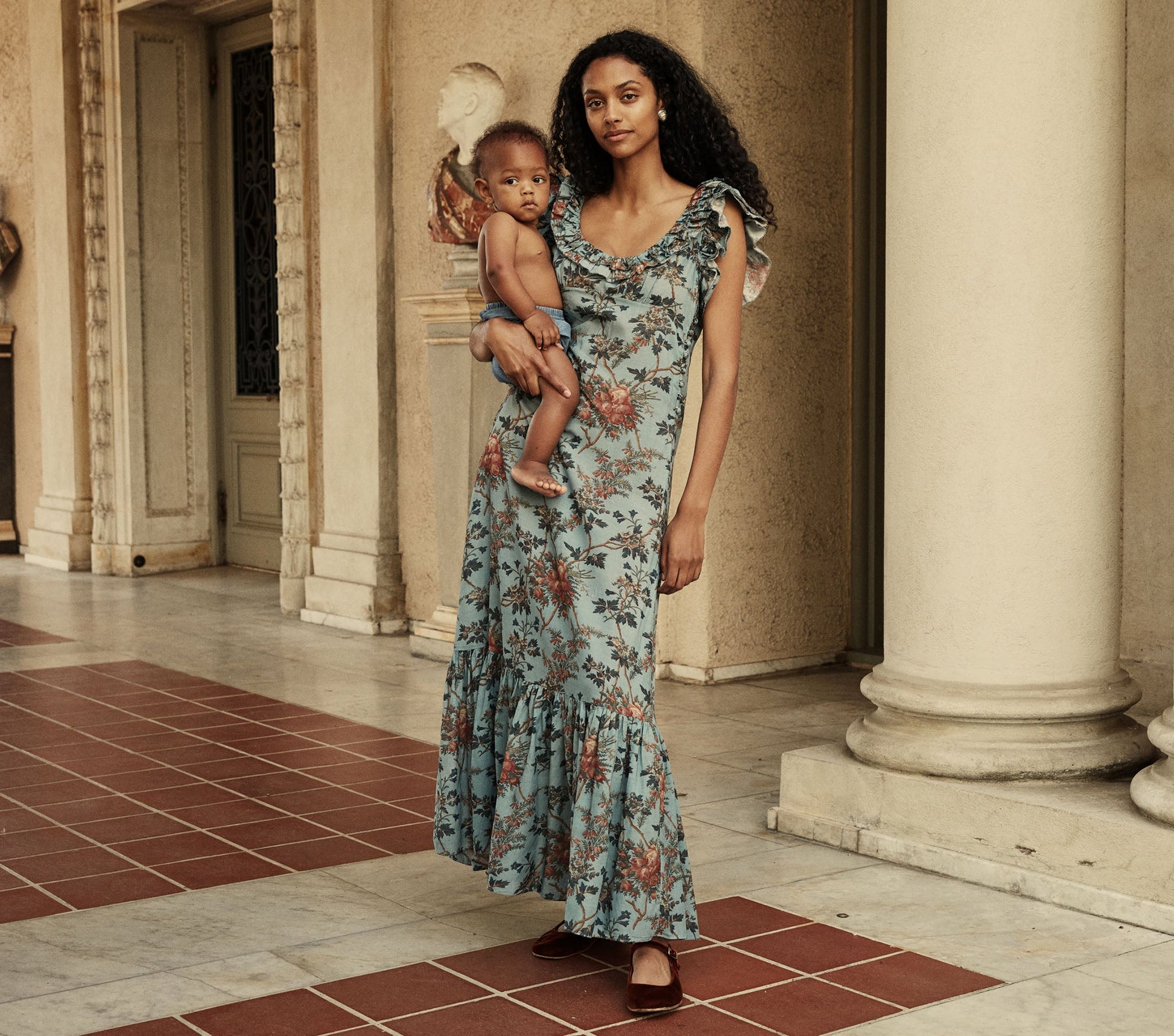 HMD -- LAVANDE DRESS -- BLUEBELL SUMMER FLORAL view 8
