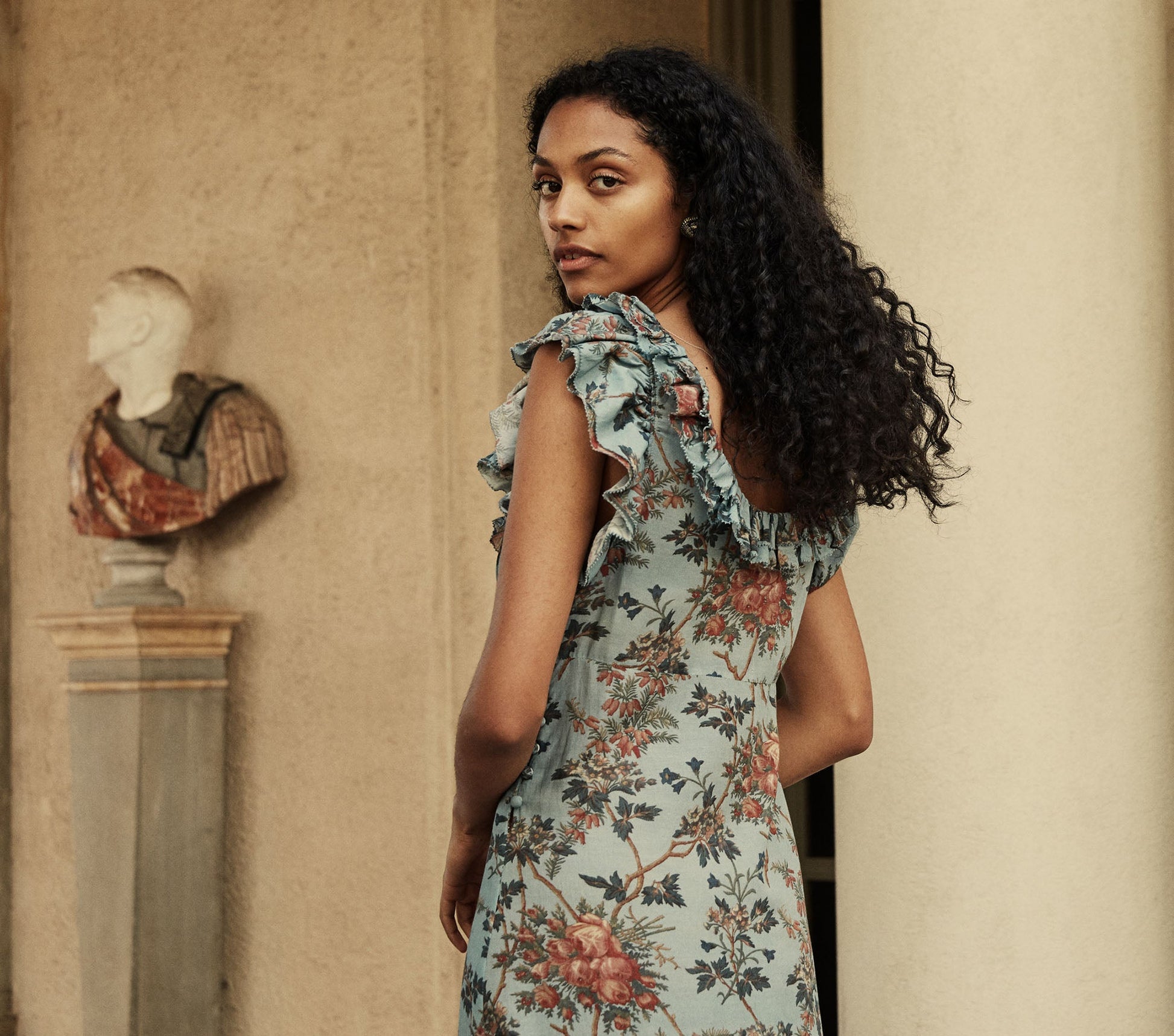 HMD -- LAVANDE DRESS -- BLUEBELL SUMMER FLORAL view 10
