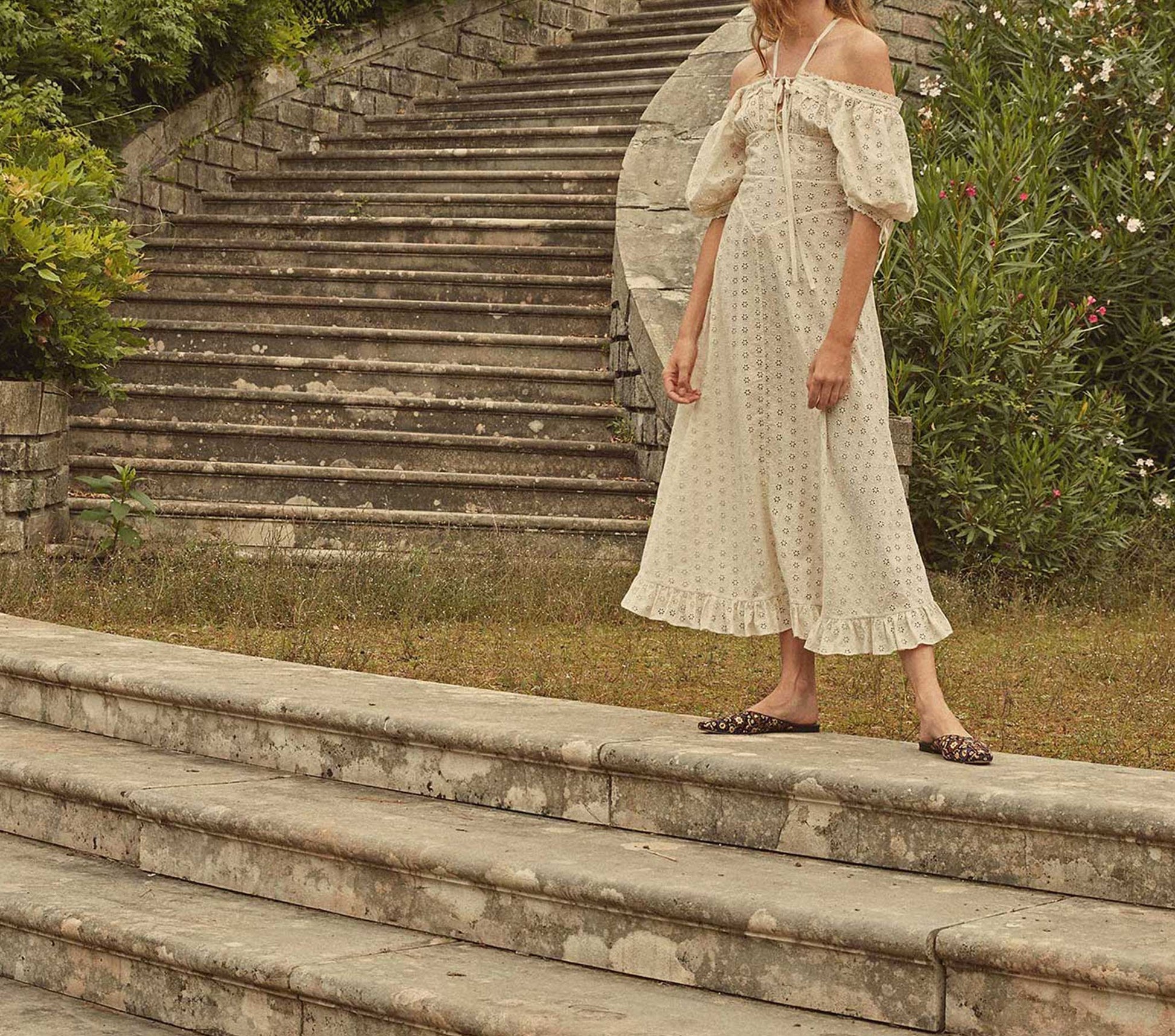 HMD -- LONDON DRESS -- NUTMILK view 6
