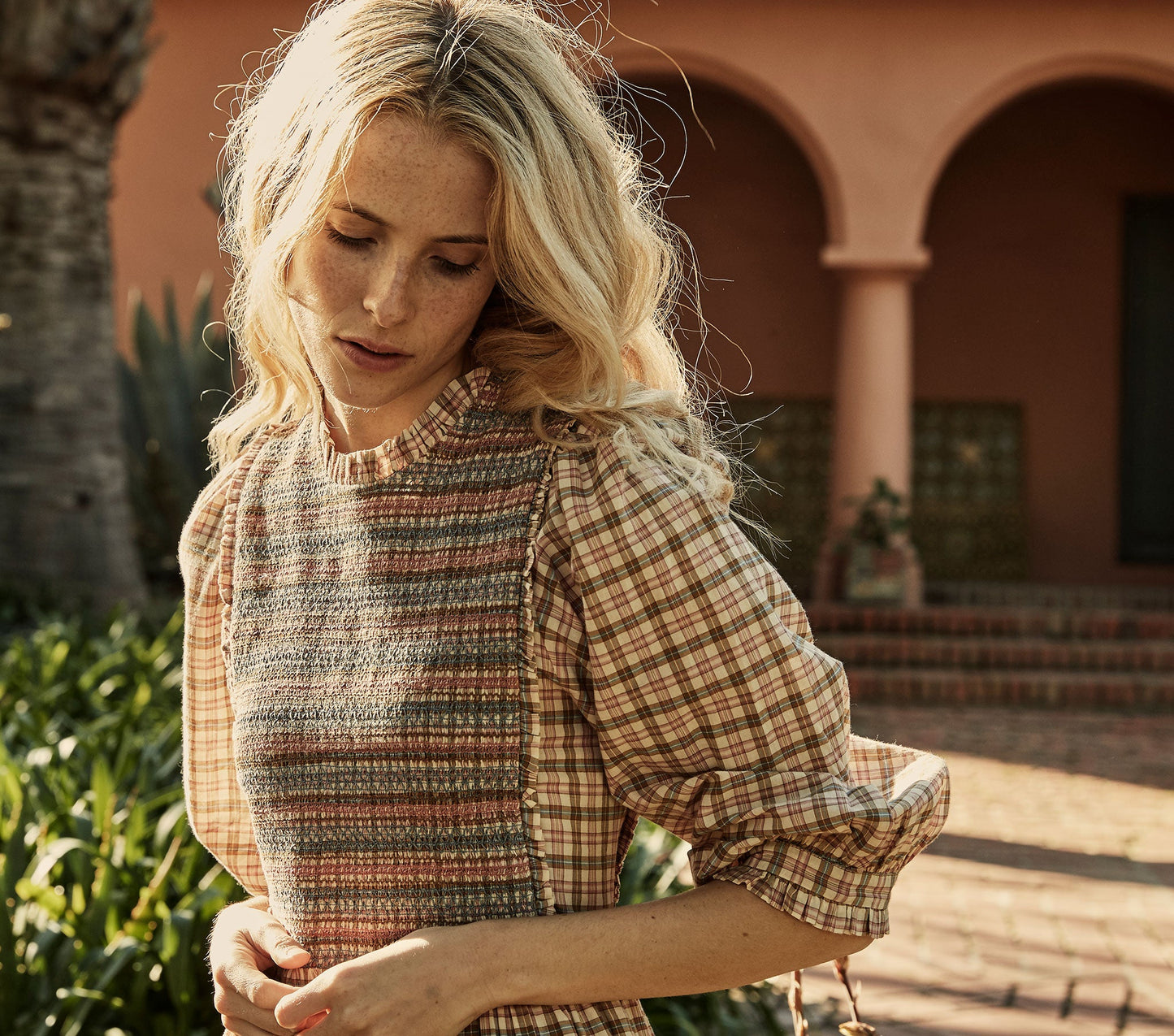 HMD -- LEDA DRESS -- THE AUSTEN PLAID