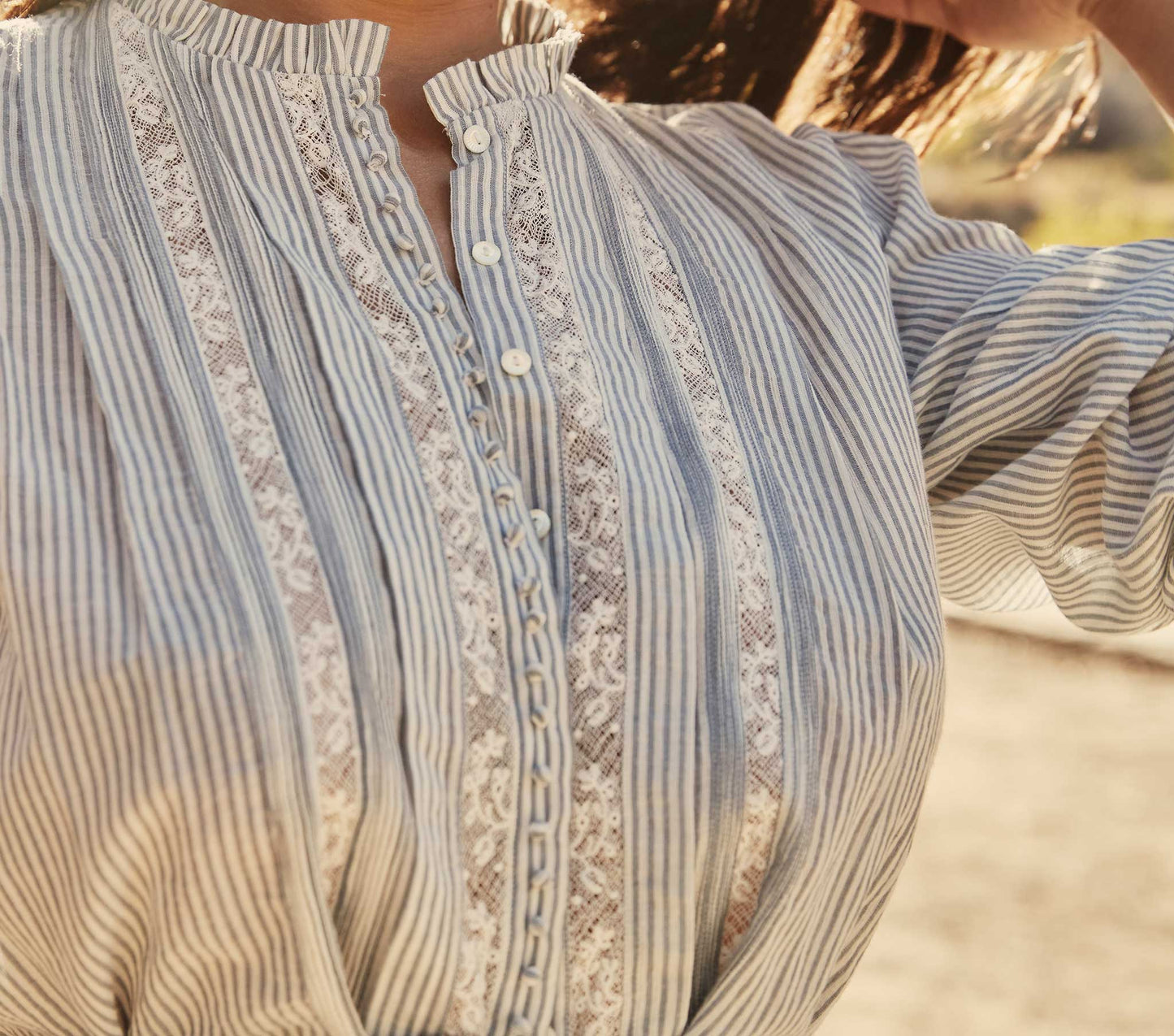HMD -- LYDIA TOP -- SAVOIE STRIPE