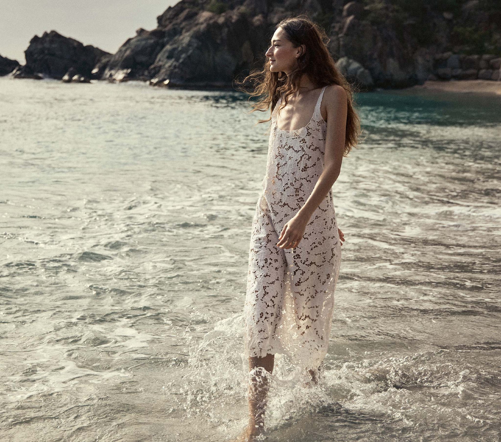 HMD -- MAISIE DRESS -- SALT view 1
