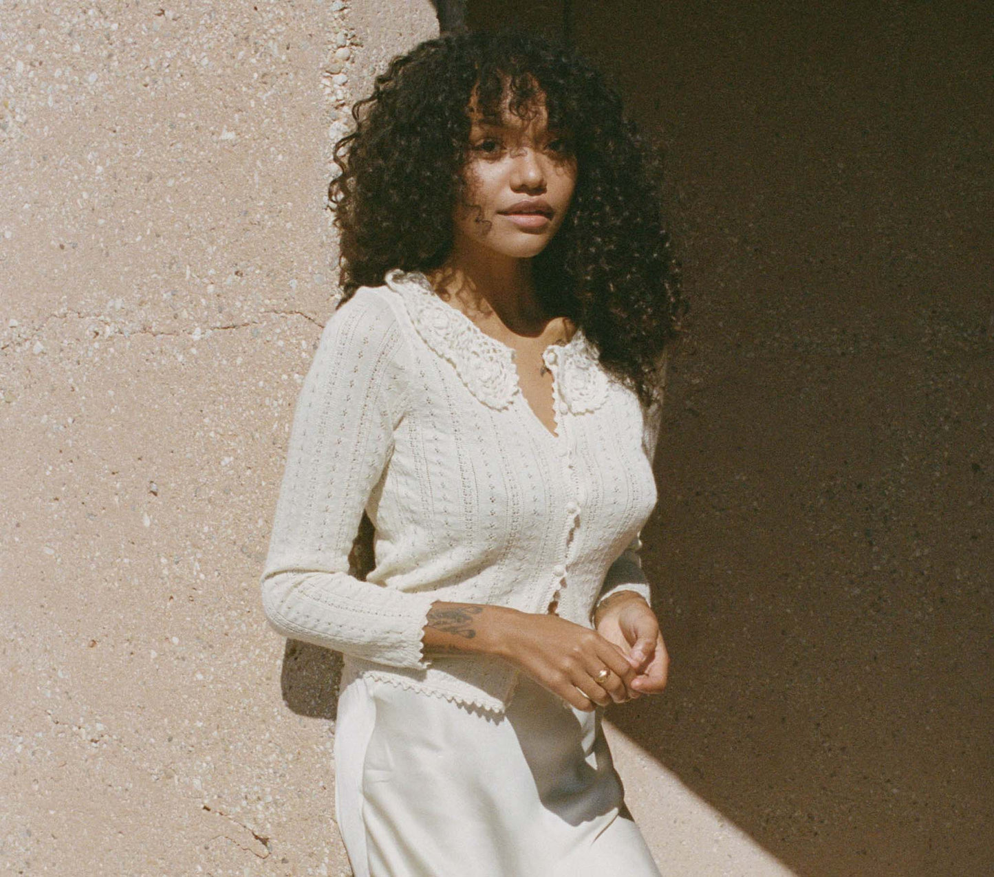 HMD -- MARIANA CARDIGAN -- MOONSTONE