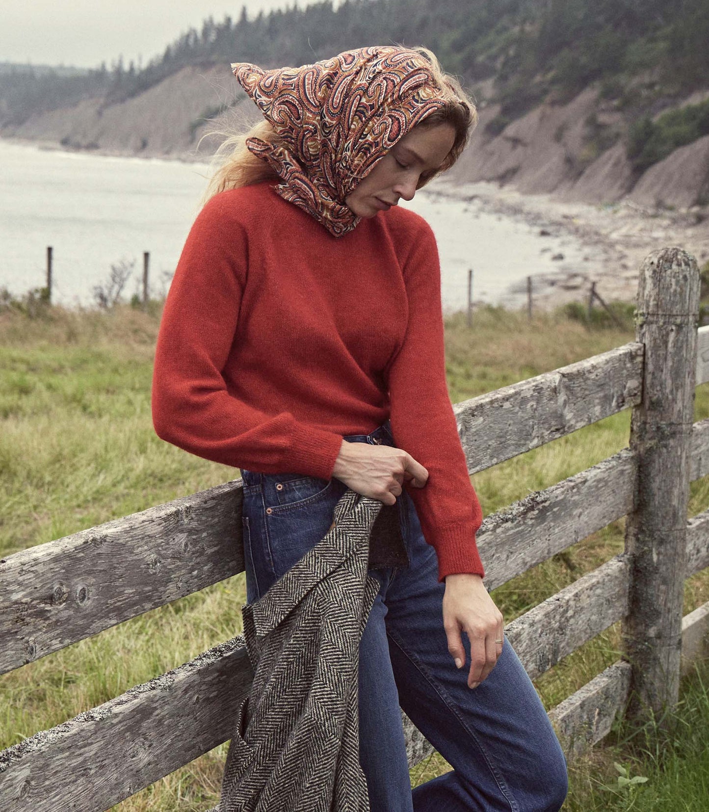 HMD -- MARSENA SWEATER -- CERISE