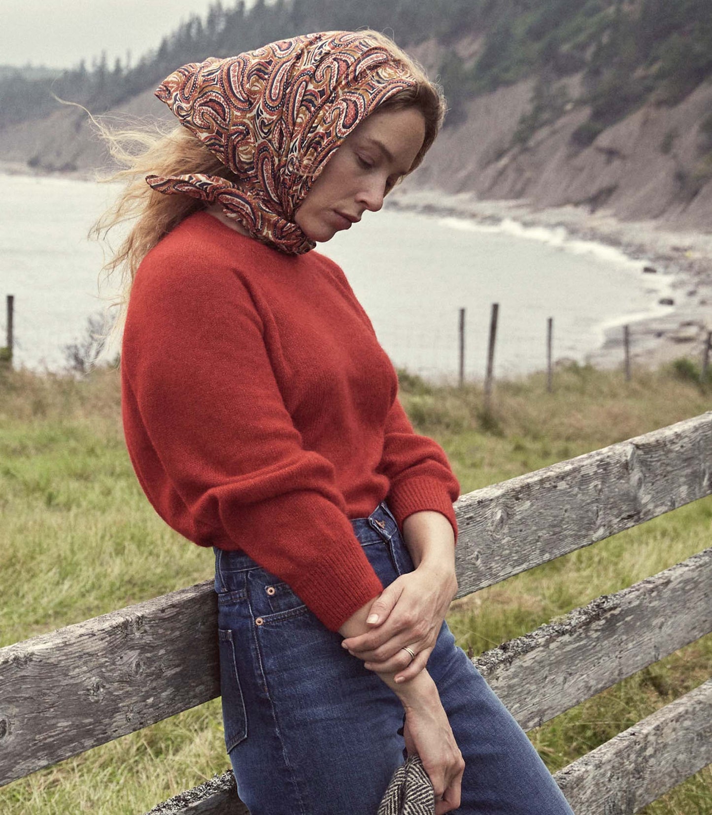 HMD -- MARSENA SWEATER -- CERISE