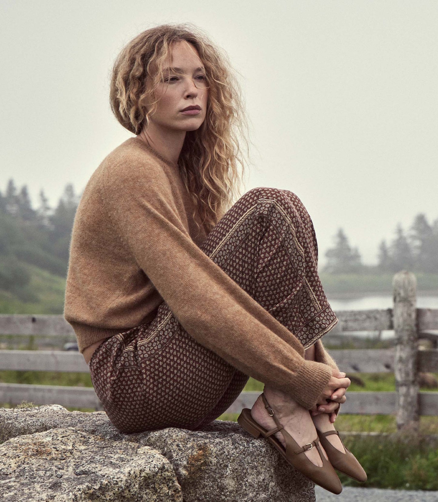 HMD -- MARSENA SWEATER -- HAZELNUT