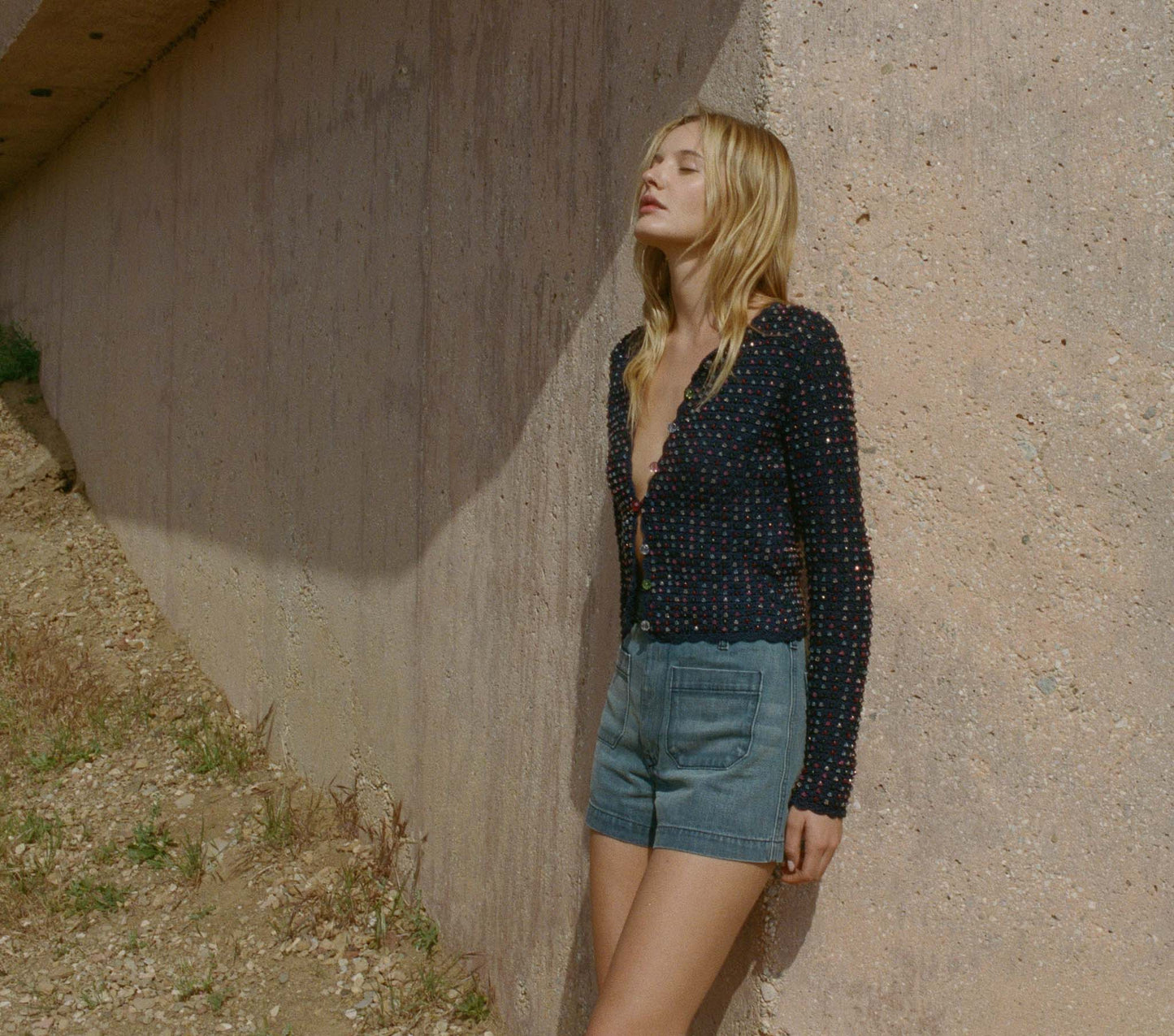 HMD -- MONTEREY CARDIGAN -- NAVY